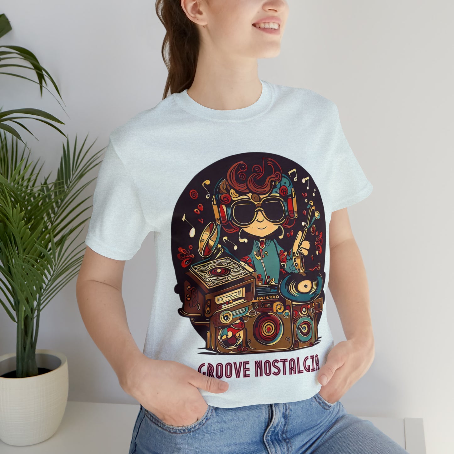 Groove Nostalgia: Vintage Vinyl Lover Unisex Tee | Retro Rhythms T-Shirts