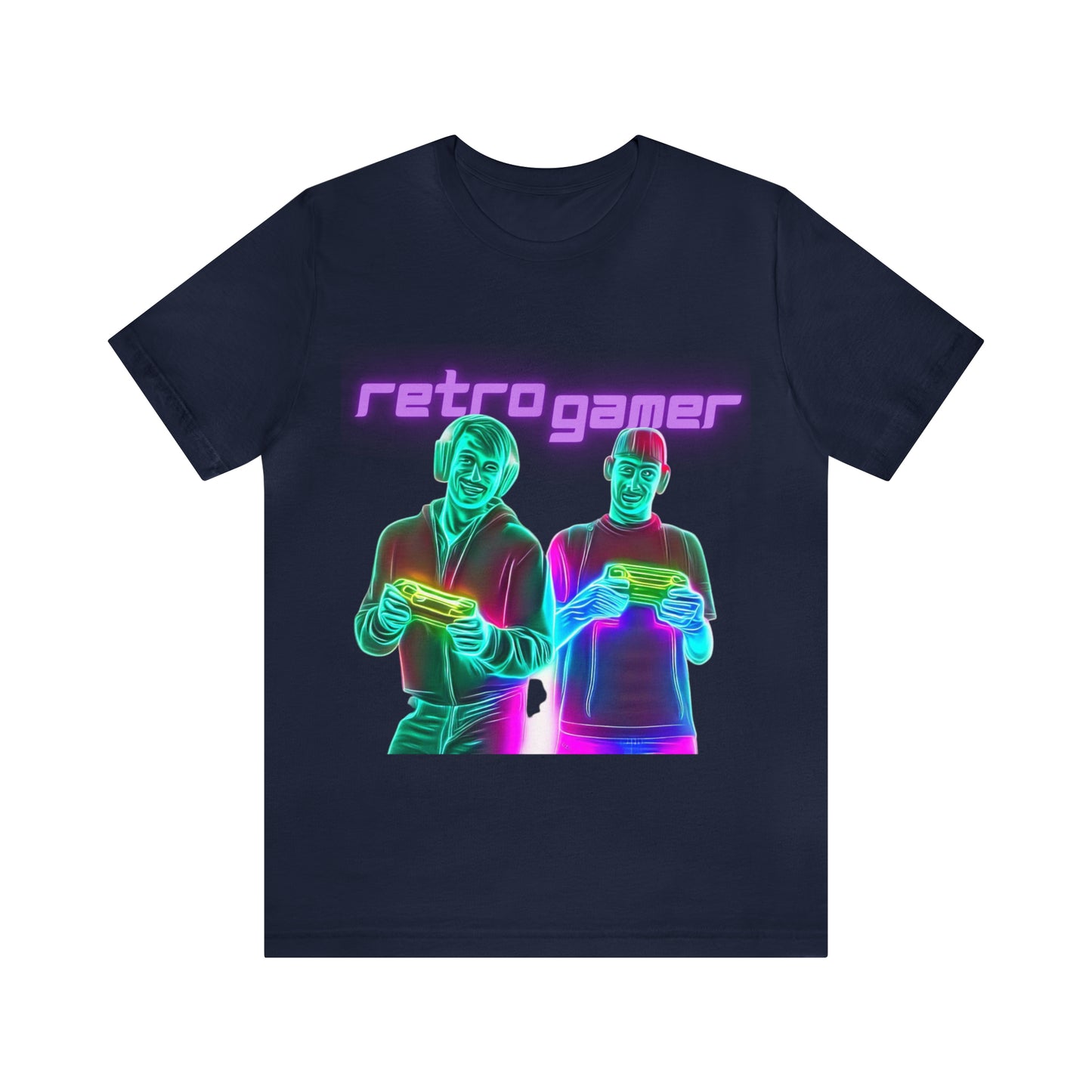 Vintage Gaming Vibes: Retro Gamer Unisex Tee | Pixel Nostalgia T-Shirts