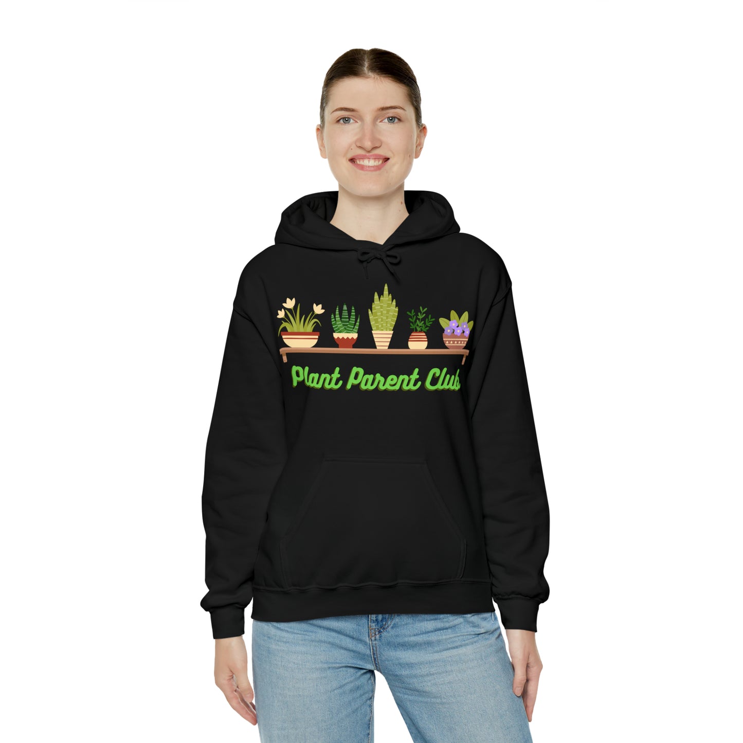 Nurture Nature's Beauty: Plant Parent Club Hoodie | Botanical Bliss Hoodies