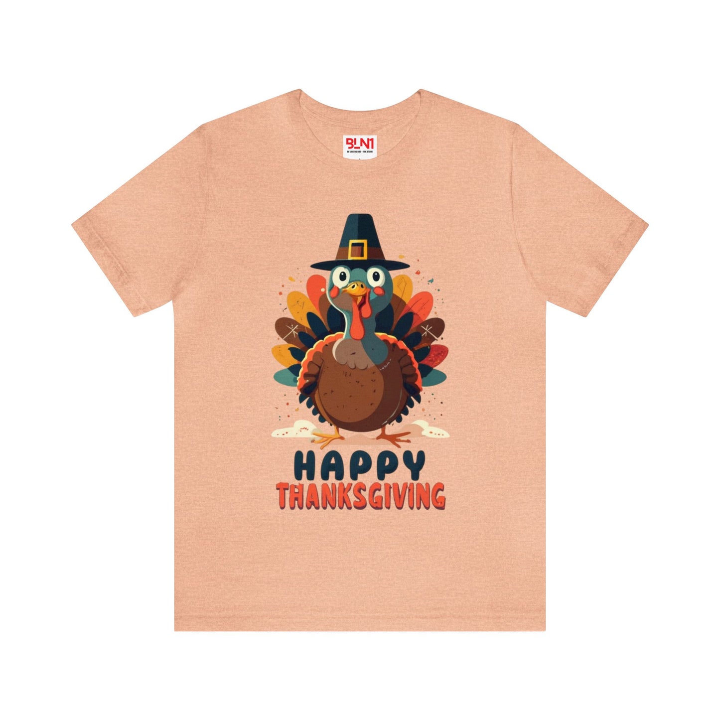 Turkey Time Delight: Vintage Thanksgiving Unisex Tee | Nostalgic Feasts T-Shirts by Be Like No One (BLN1) - The Store