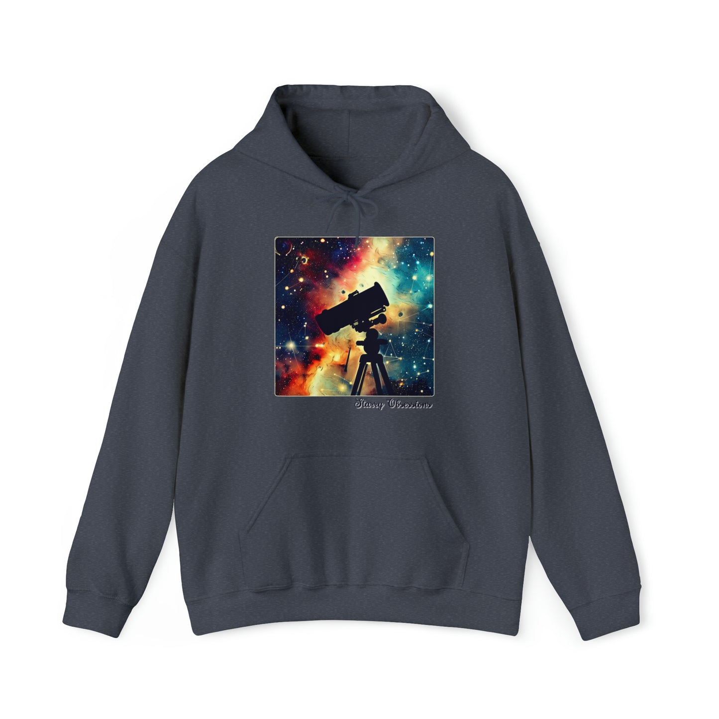 Starry Obsessions: Astronomy Enthusiast Unisex Hoodie | Galactic Explorer Hoodies