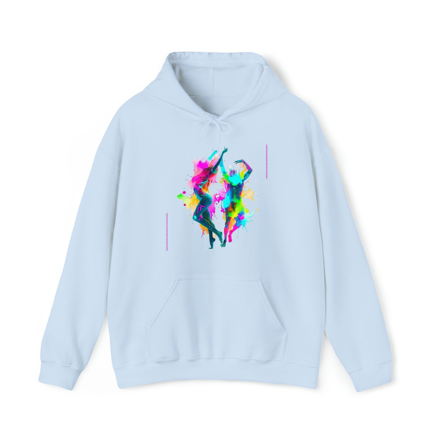 Artistic Anarchy: Creative Chaos Unisex Hoodie | Colorful Chaos Hoodies