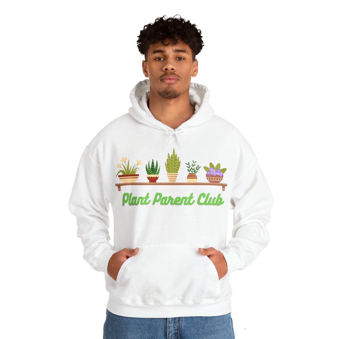 Nurture Nature's Beauty: Plant Parent Club Hoodie | Botanical Bliss Hoodies