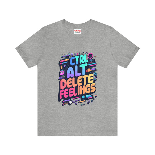 Ctrl+Alt+Delete Feelings: Embrace Emojis on This Tee! | Be Like No One(BLN1) T-Shirts