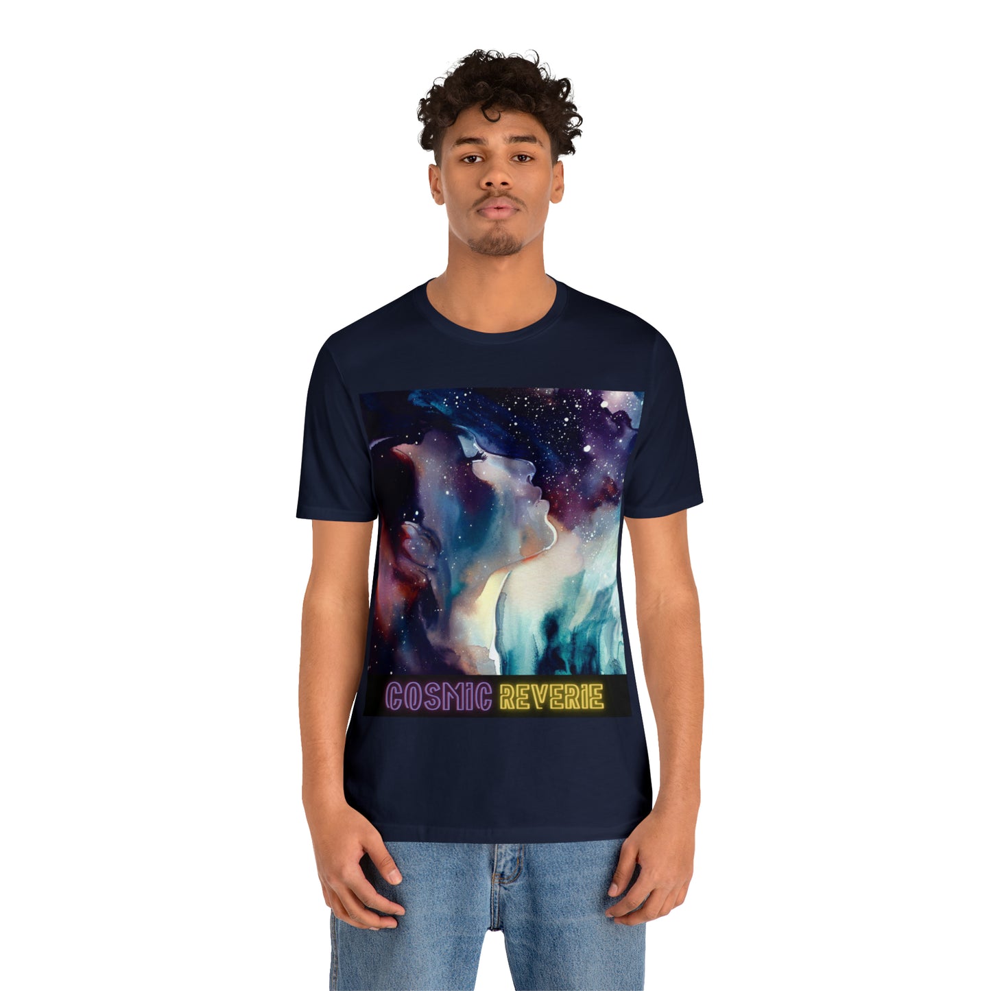 Cosmic Reverie: Galactic Dreamer Unisex Tee | Starry Journeys T-Shirts