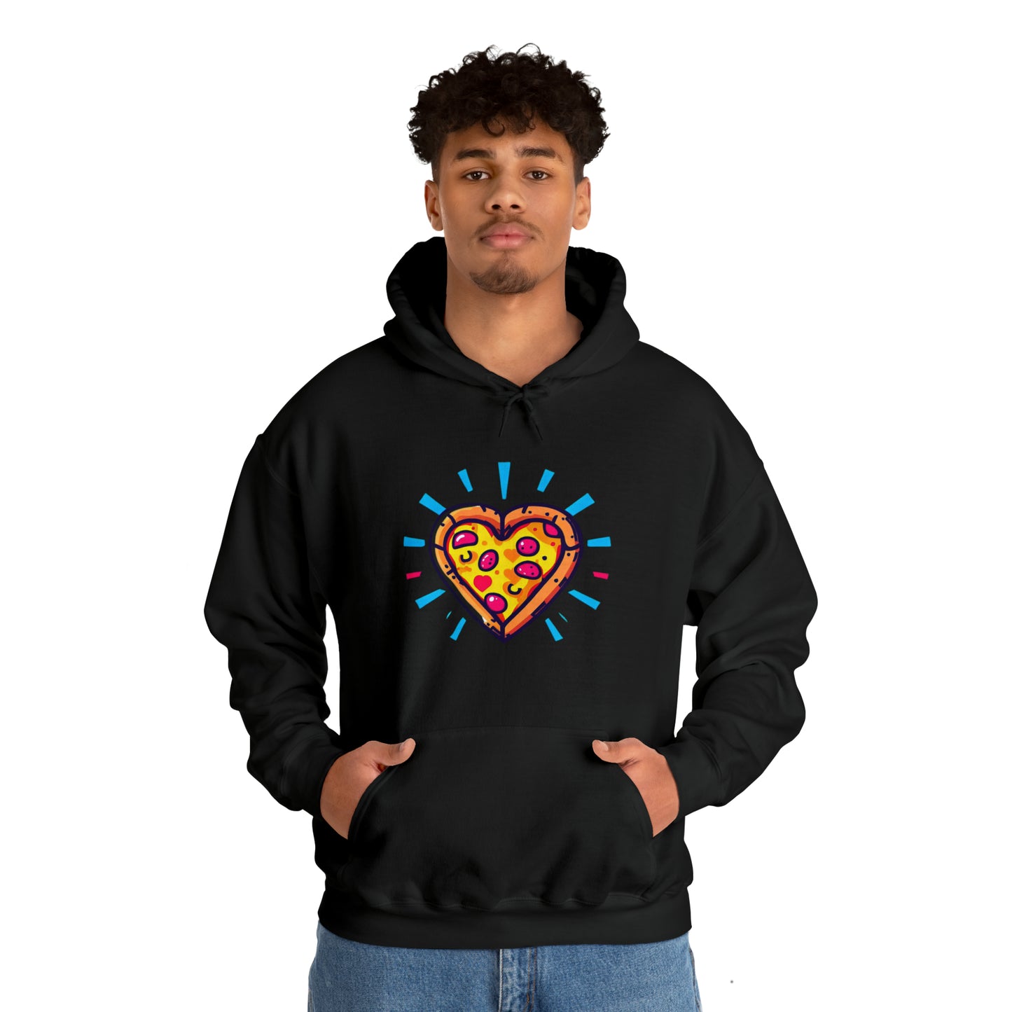 Slice of Love: Pizza My Heart Unisex Hoodie | Pizza Passion Hoodies