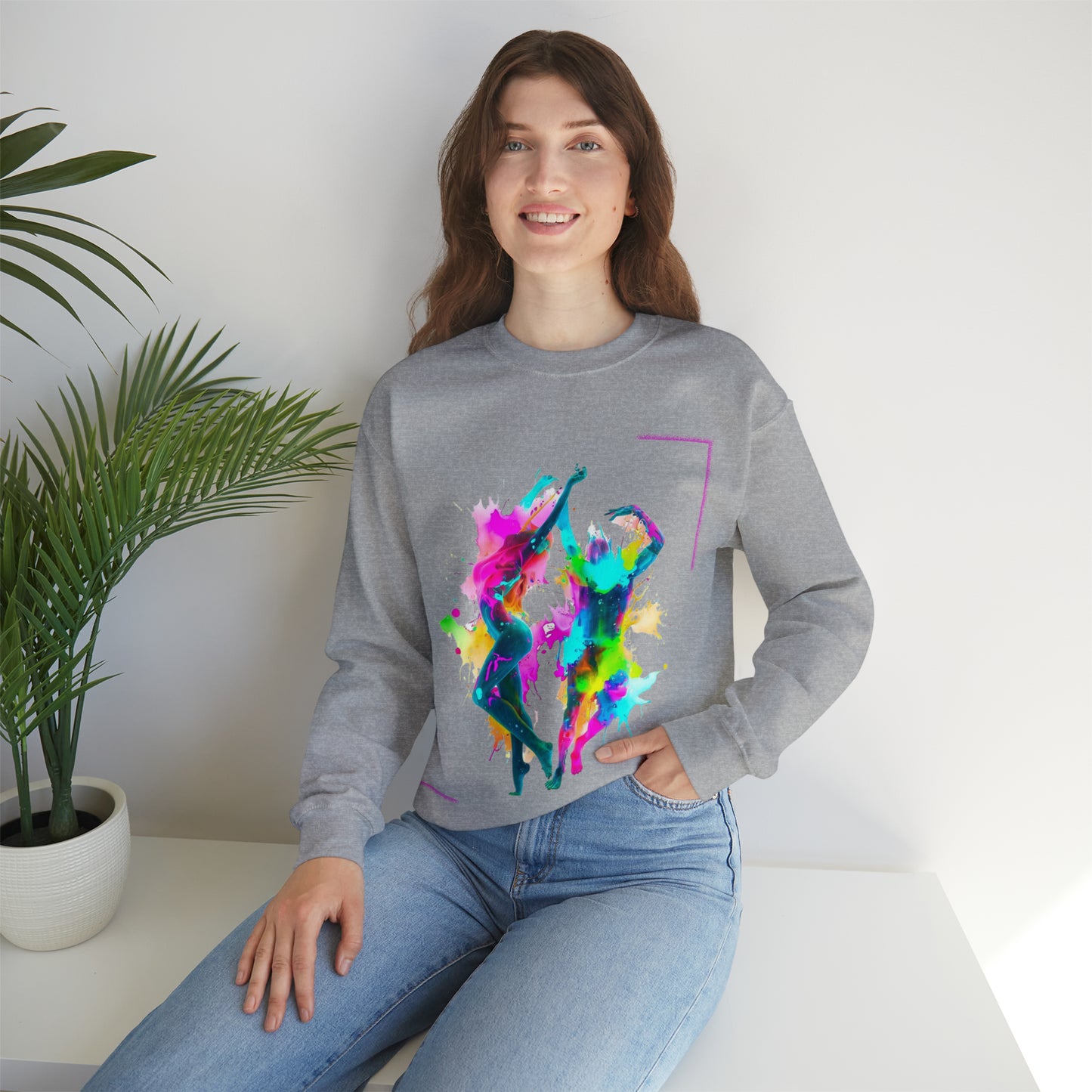 Artistic Anarchy Sweatshirt | Creative Chaos Unisex Sweatshirt