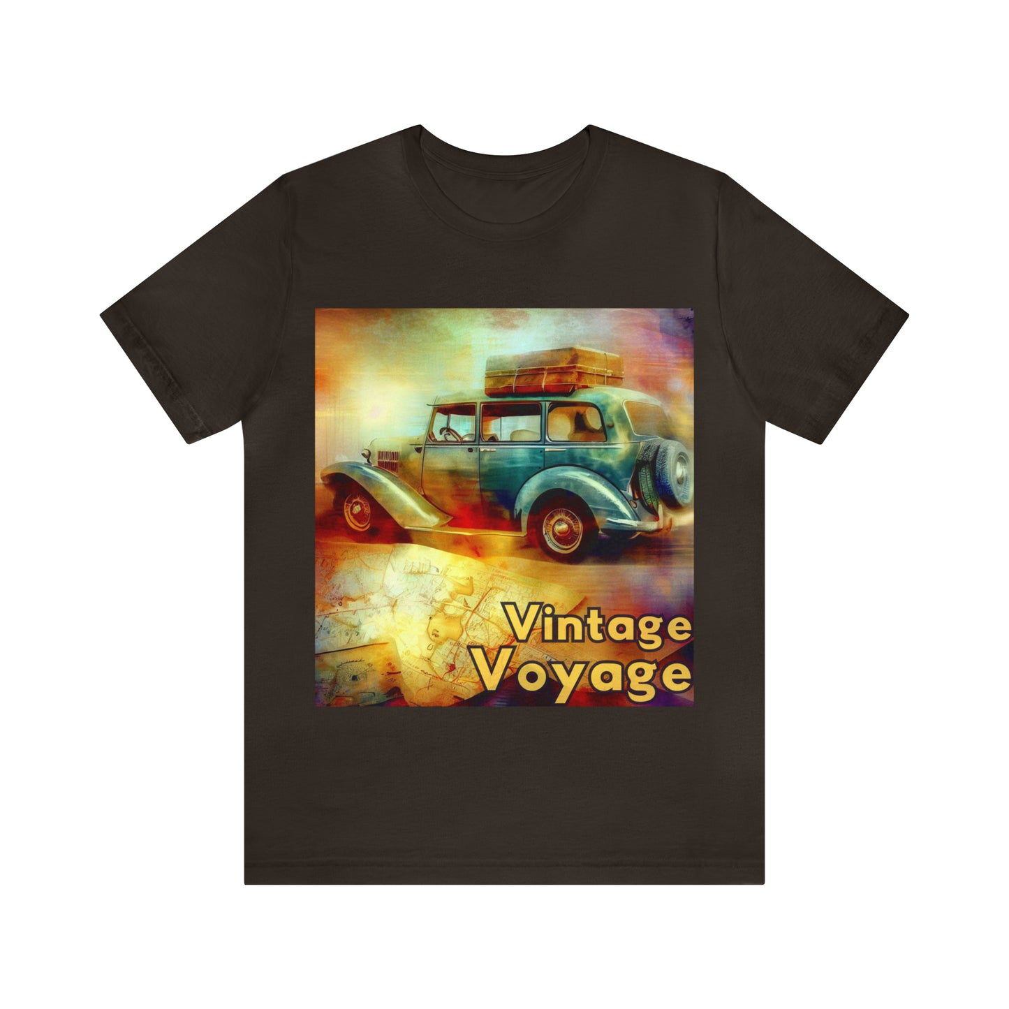 Vintage Voyage: Retro Roadtrip Unisex Tee | Classic Adventure T-Shirts