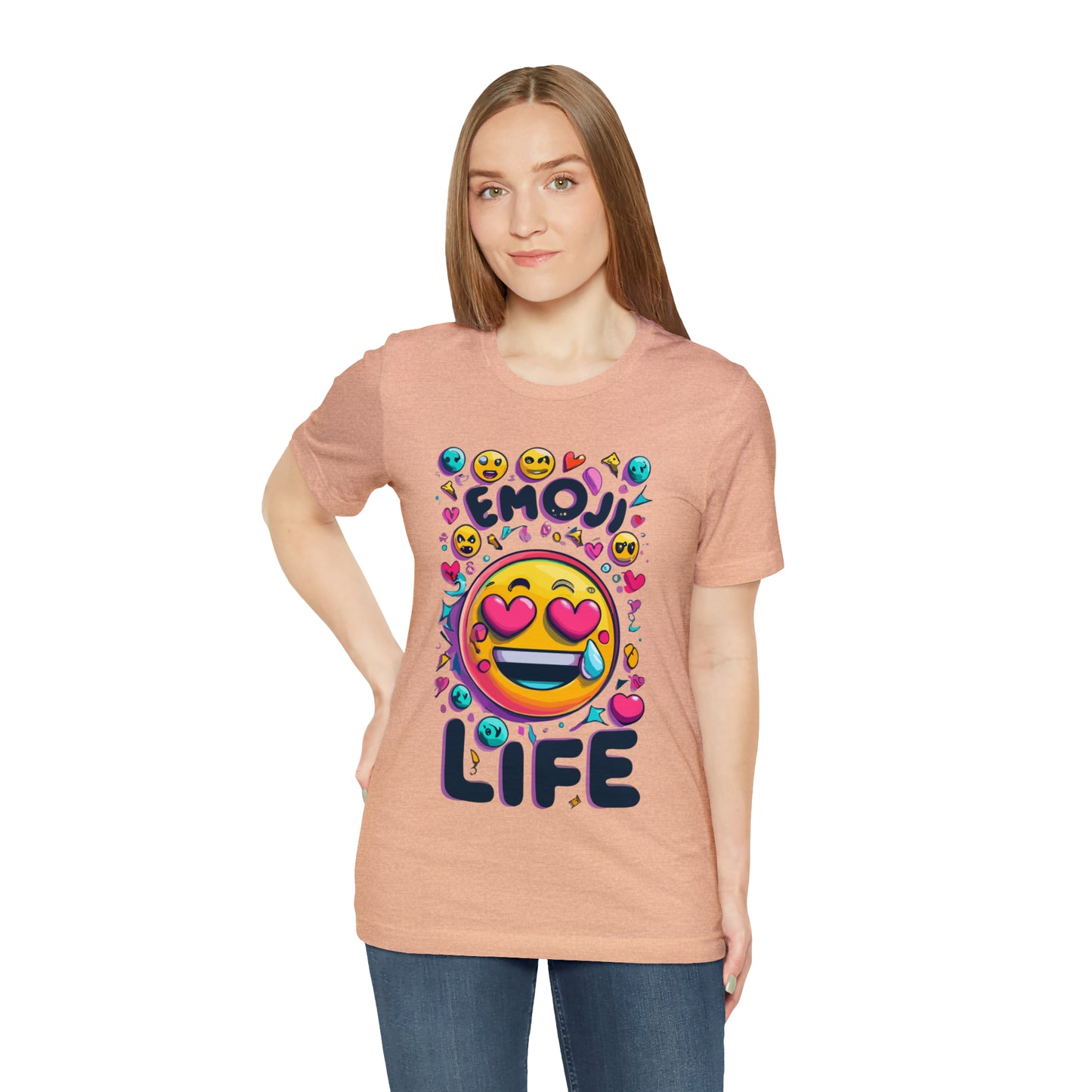 Emoji Life: Wear Your Emotions on Your Sleeve (Literally)! | Be Like No One(BLN1) T-Shirts