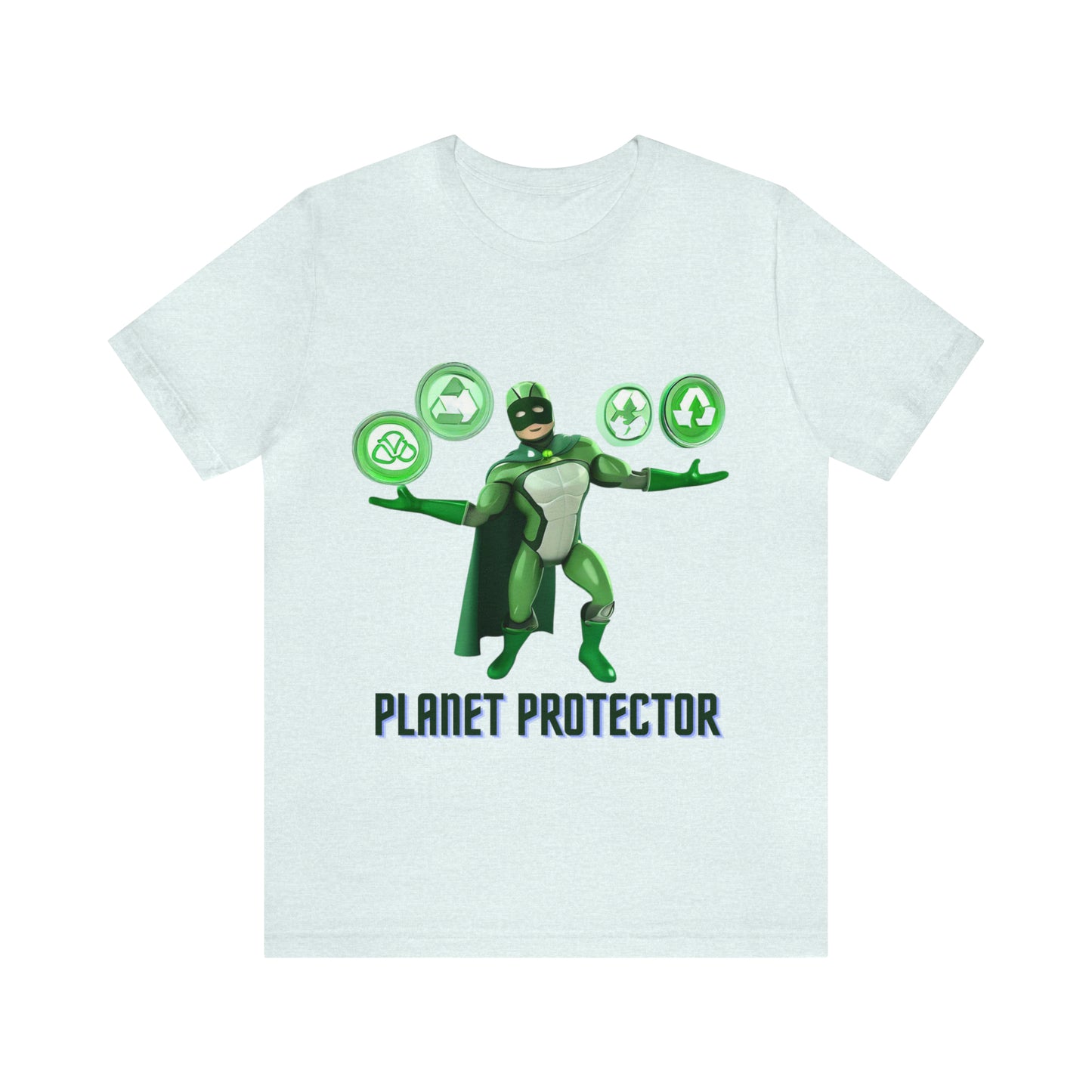 Earth's Guardian: Sustainable Superhero Unisex Tee | Champion of Sustainability T-Shirts