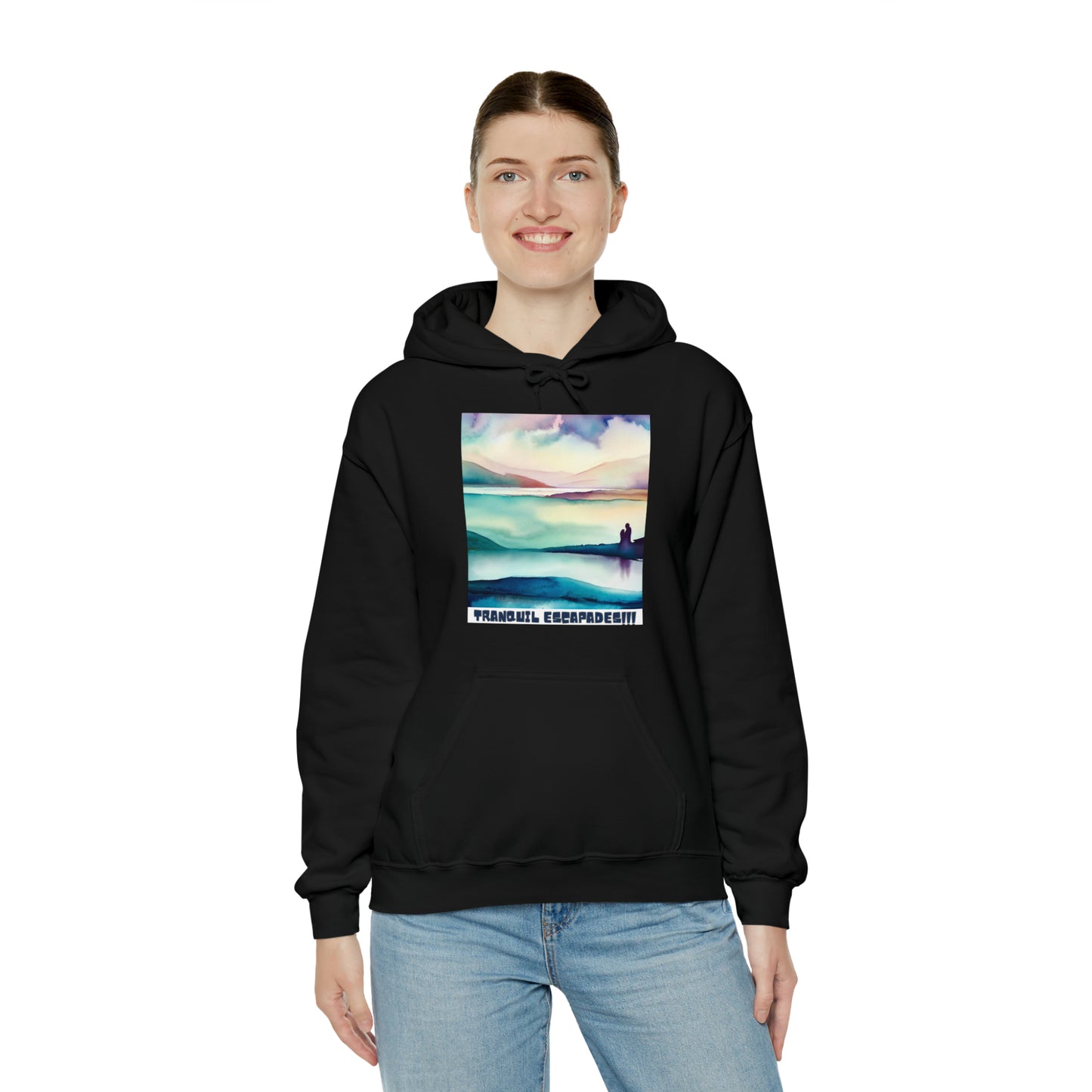 Tranquil Escapes: Serenity Seeker Unisex Hoodie | Embrace Peace Hoodies