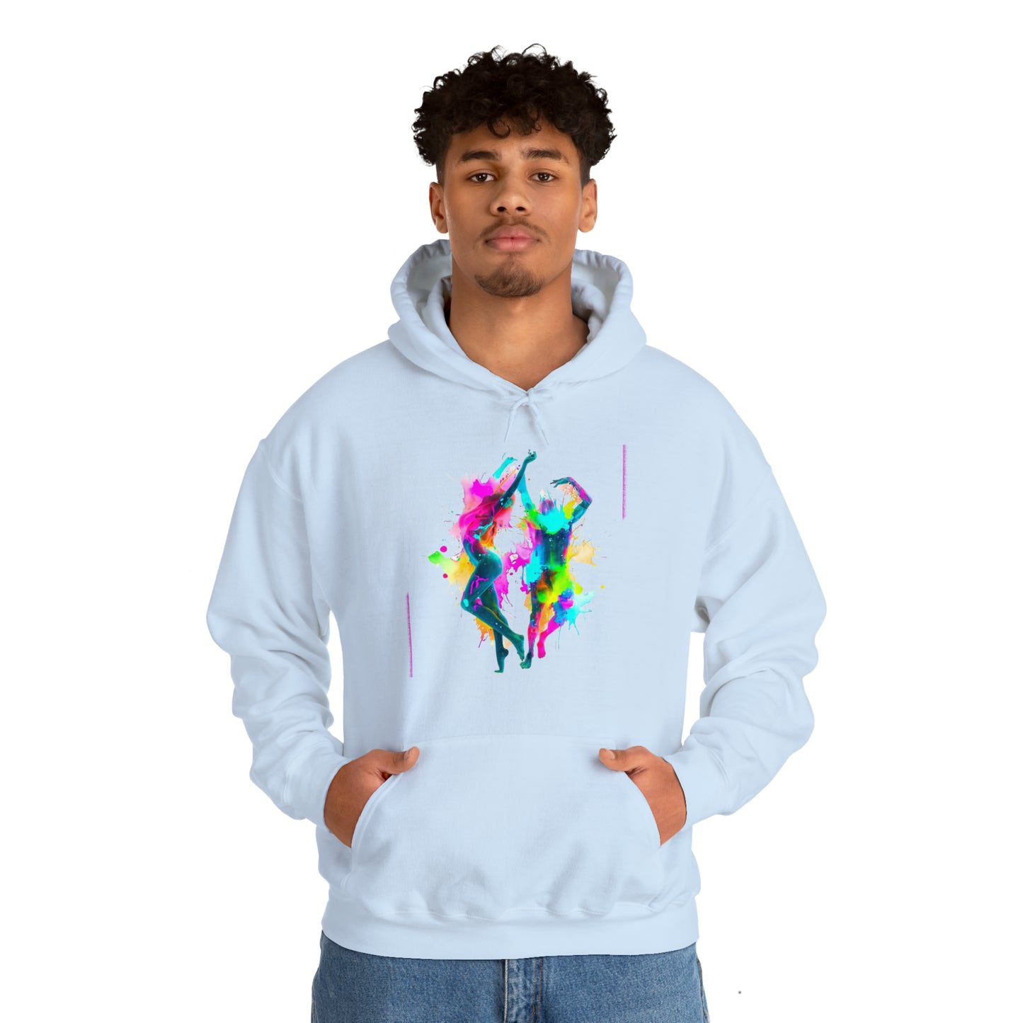 Artistic Anarchy: Creative Chaos Unisex Hoodie | Colorful Chaos Hoodies