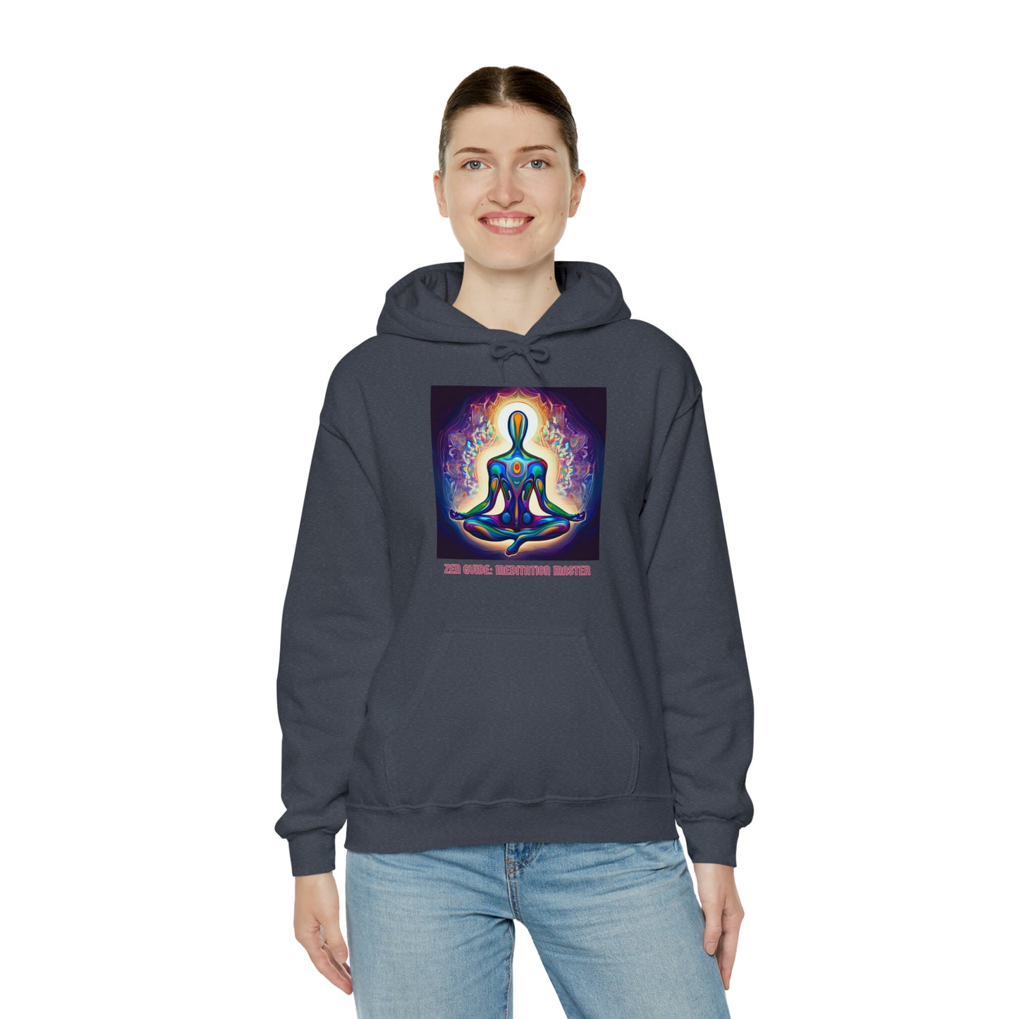 Zen Guide: Meditation Master Unisex Hoodie | Serenity Seeker Hoodies