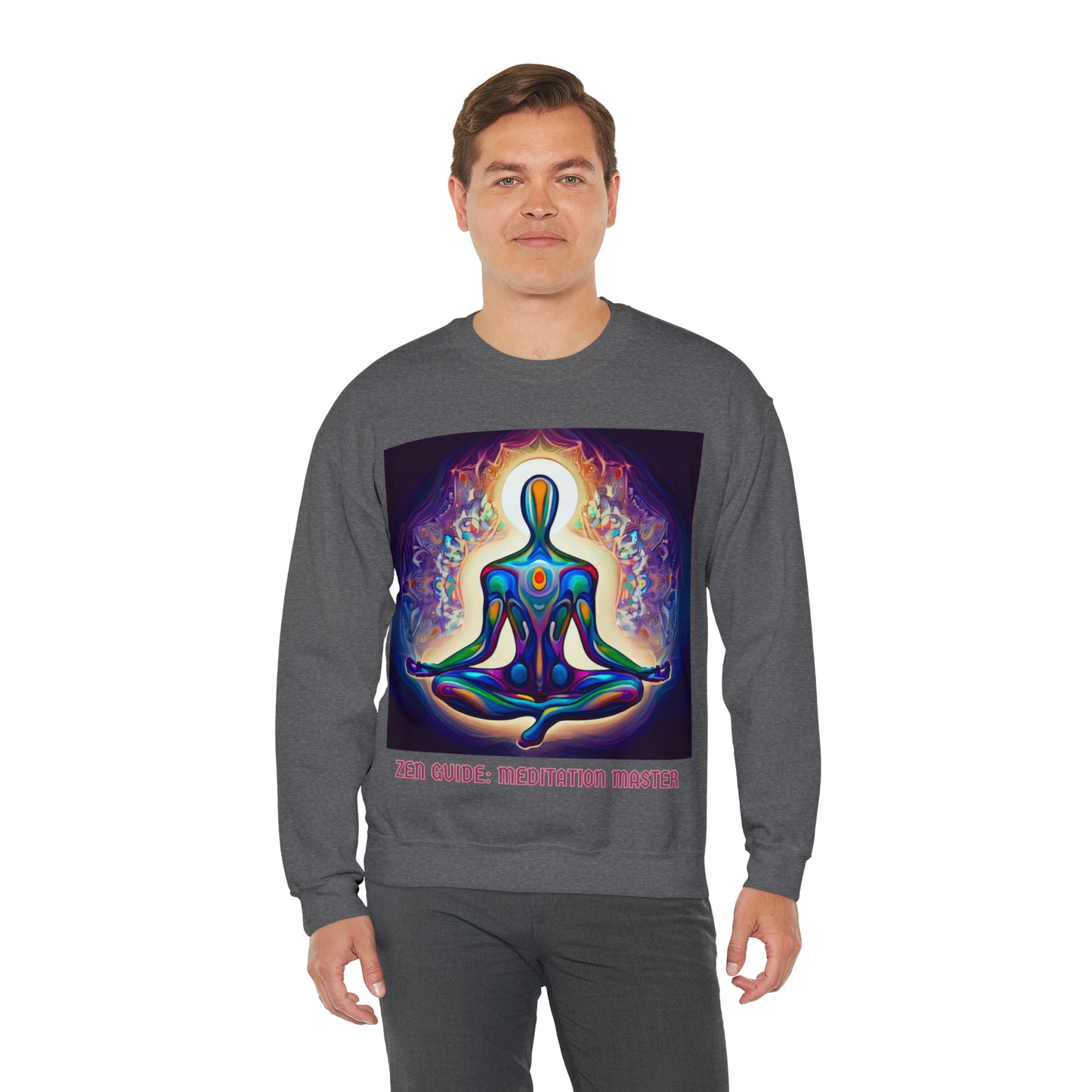 Zen Guide Sweatshirt | Meditation Master Unisex Sweatshirt