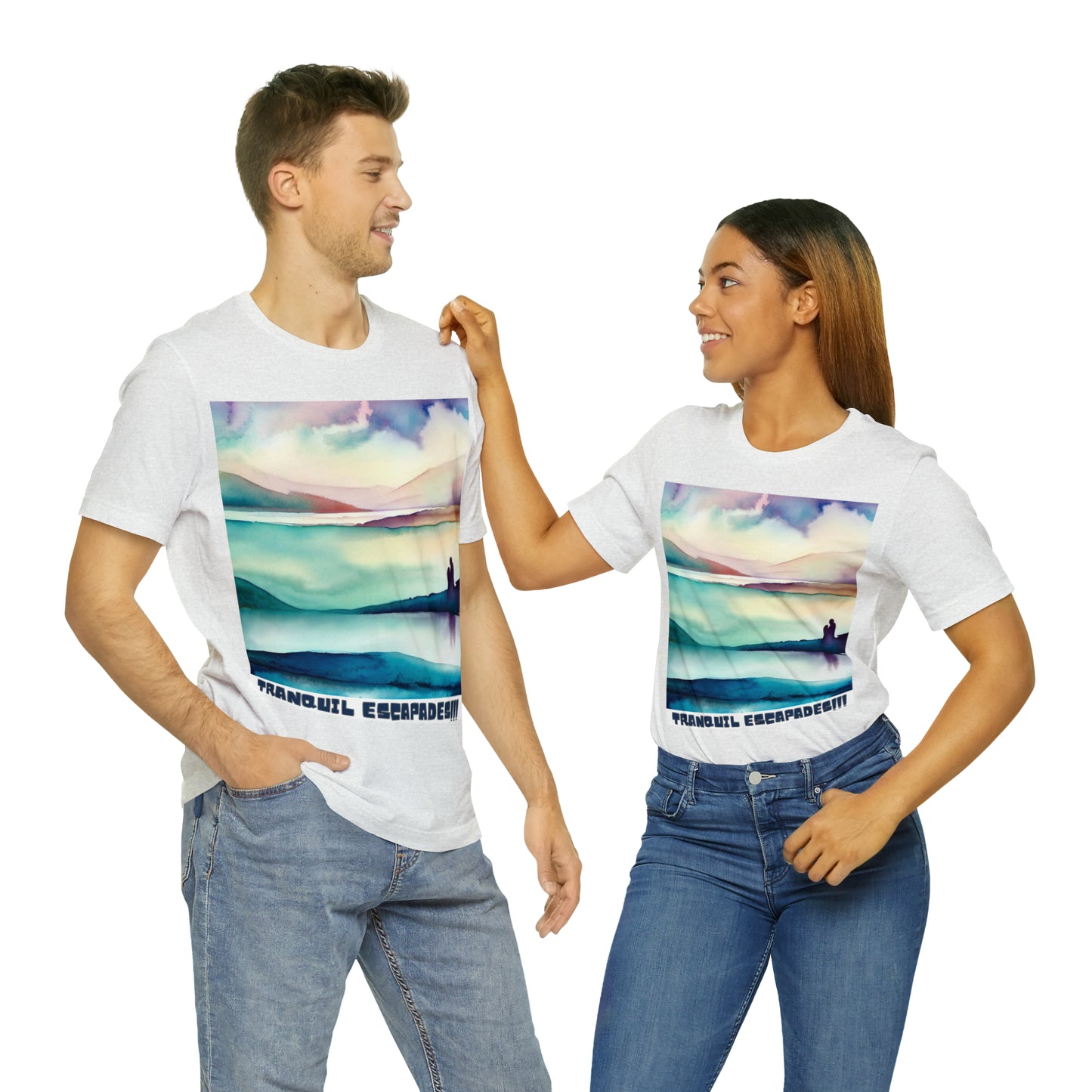 Tranquil Escapes: Serenity Seeker Unisex Tee | Embrace Peace T-Shirts