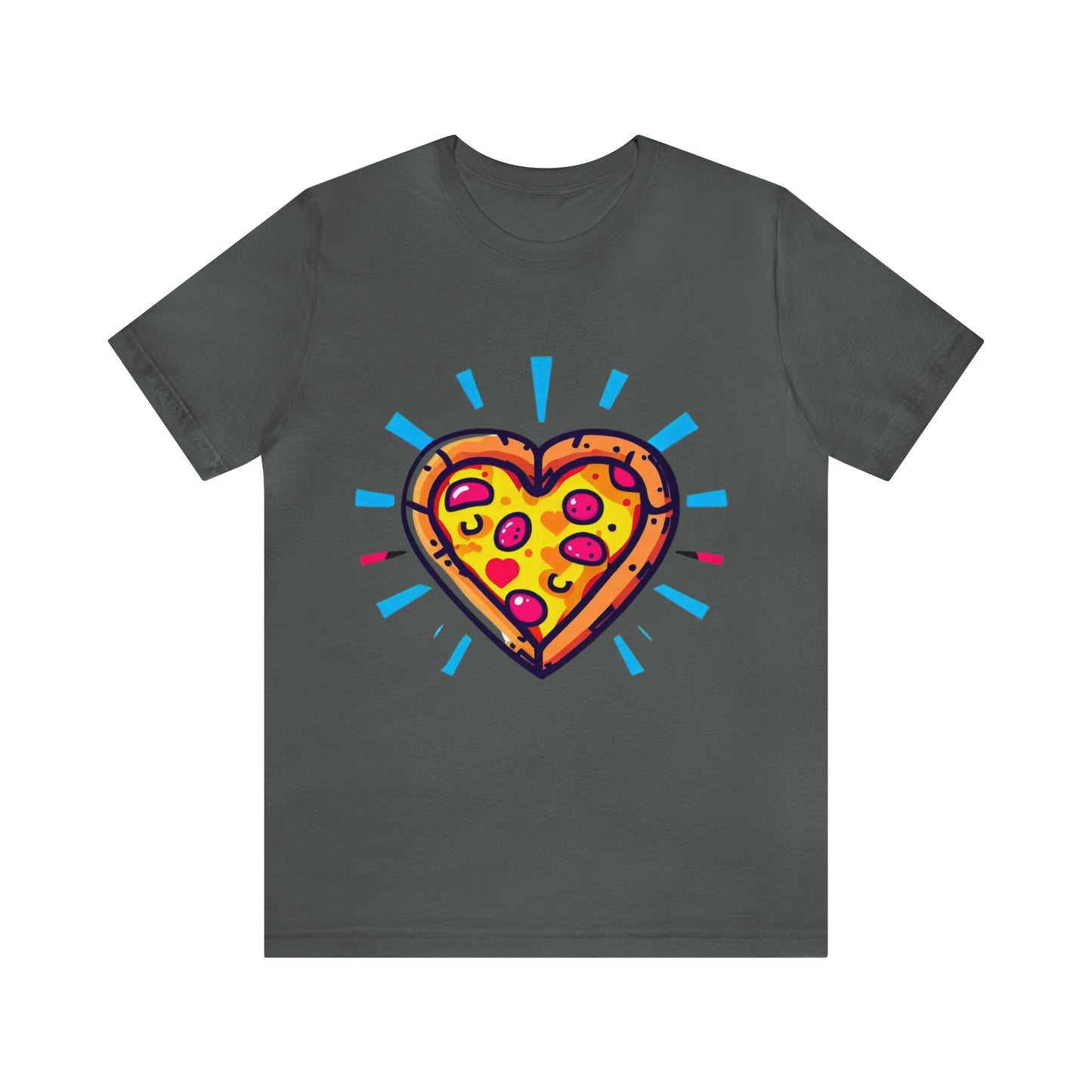 Slice of Love: Pizza My Heart Unisex Tee | Pizza Passion T-Shirts