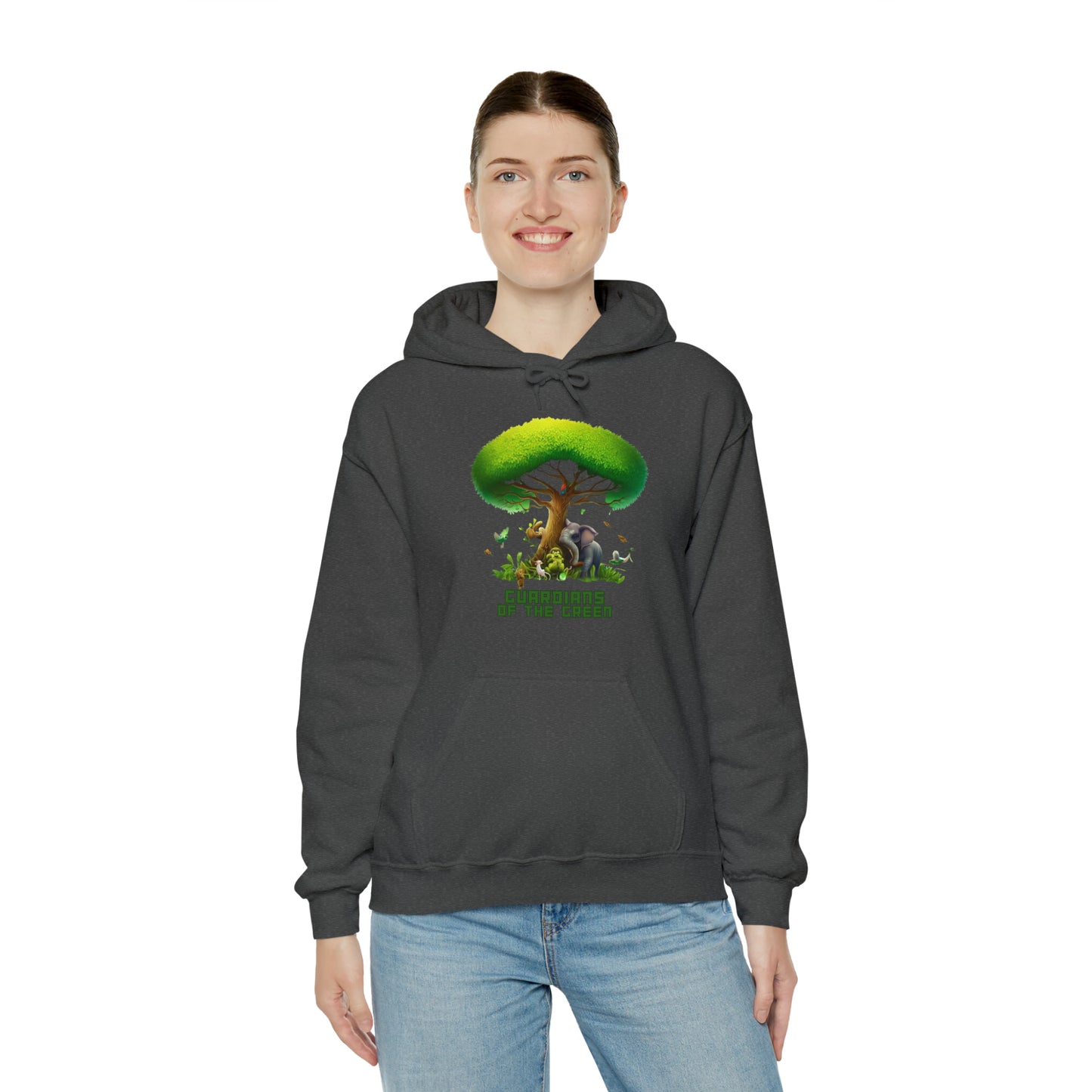 Guardians of the Green: Nature Nurturer Unisex Hoodie | Wildlife Harmony Hoodies