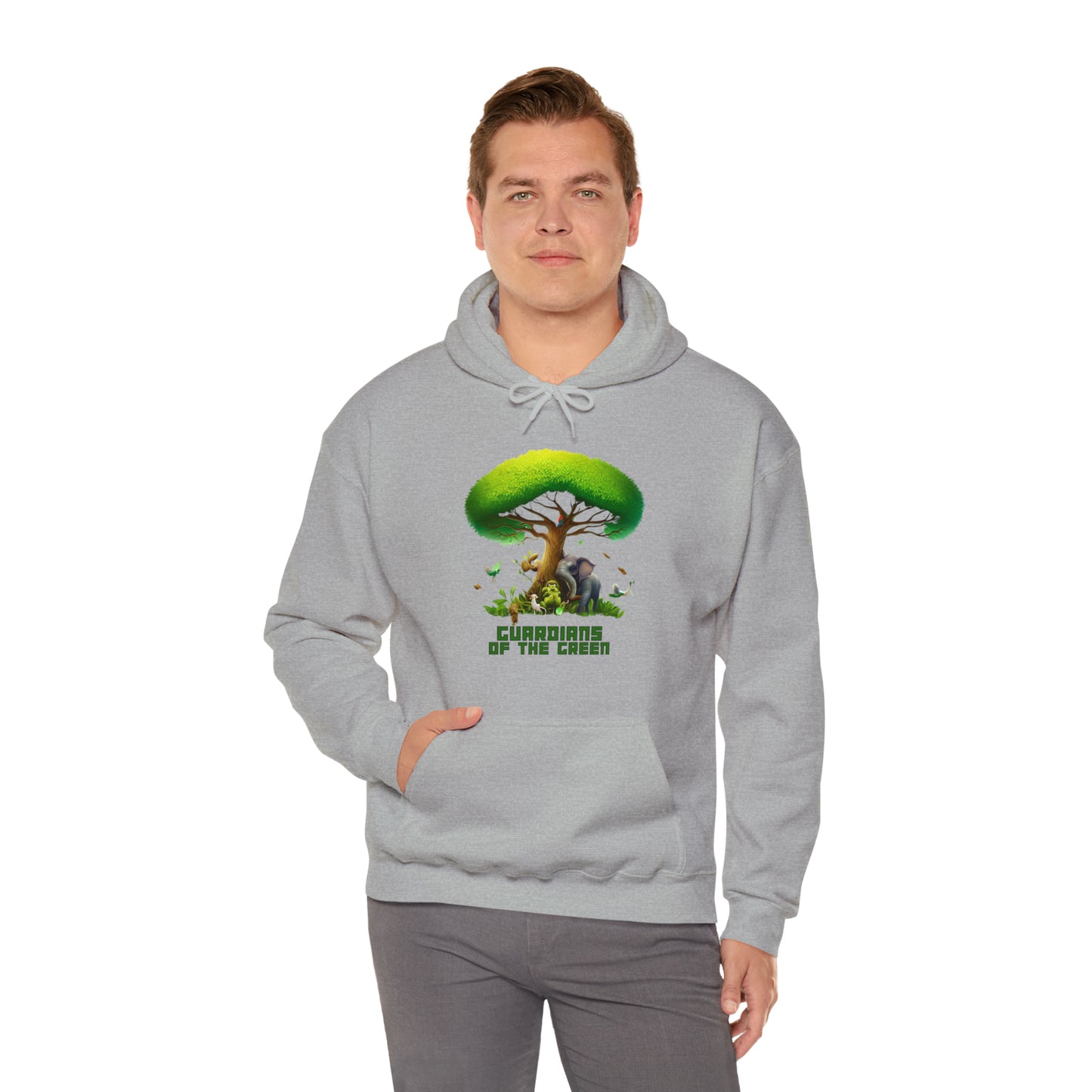 Guardians of the Green: Nature Nurturer Unisex Hoodie | Wildlife Harmony Hoodies