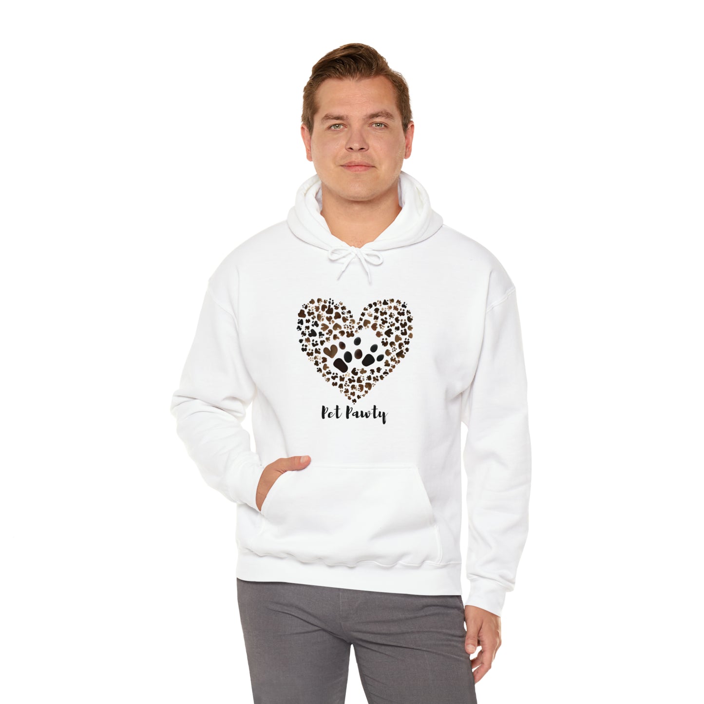 Paws and Play: Pet Paw-ty Unisex Hoodie | Furry Friends Fiesta Hoodies