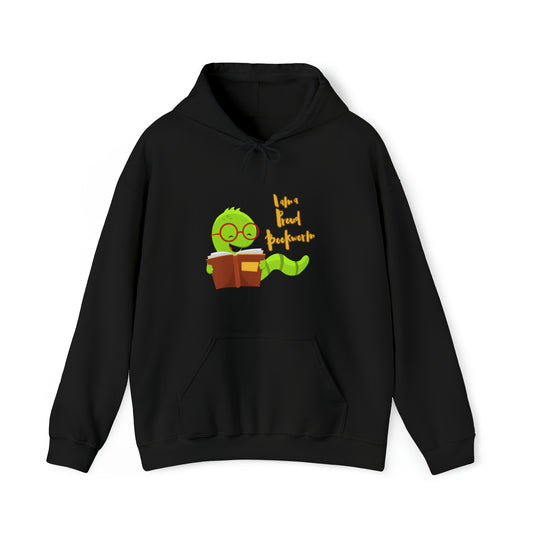 Literary Passion Unleashed: Bookworm & Proud Hoodie | Literary Passion Unleashed Unisex Hoodies