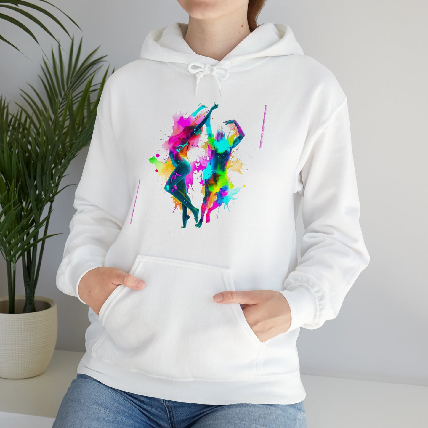 Artistic Anarchy: Creative Chaos Unisex Hoodie | Colorful Chaos Hoodies