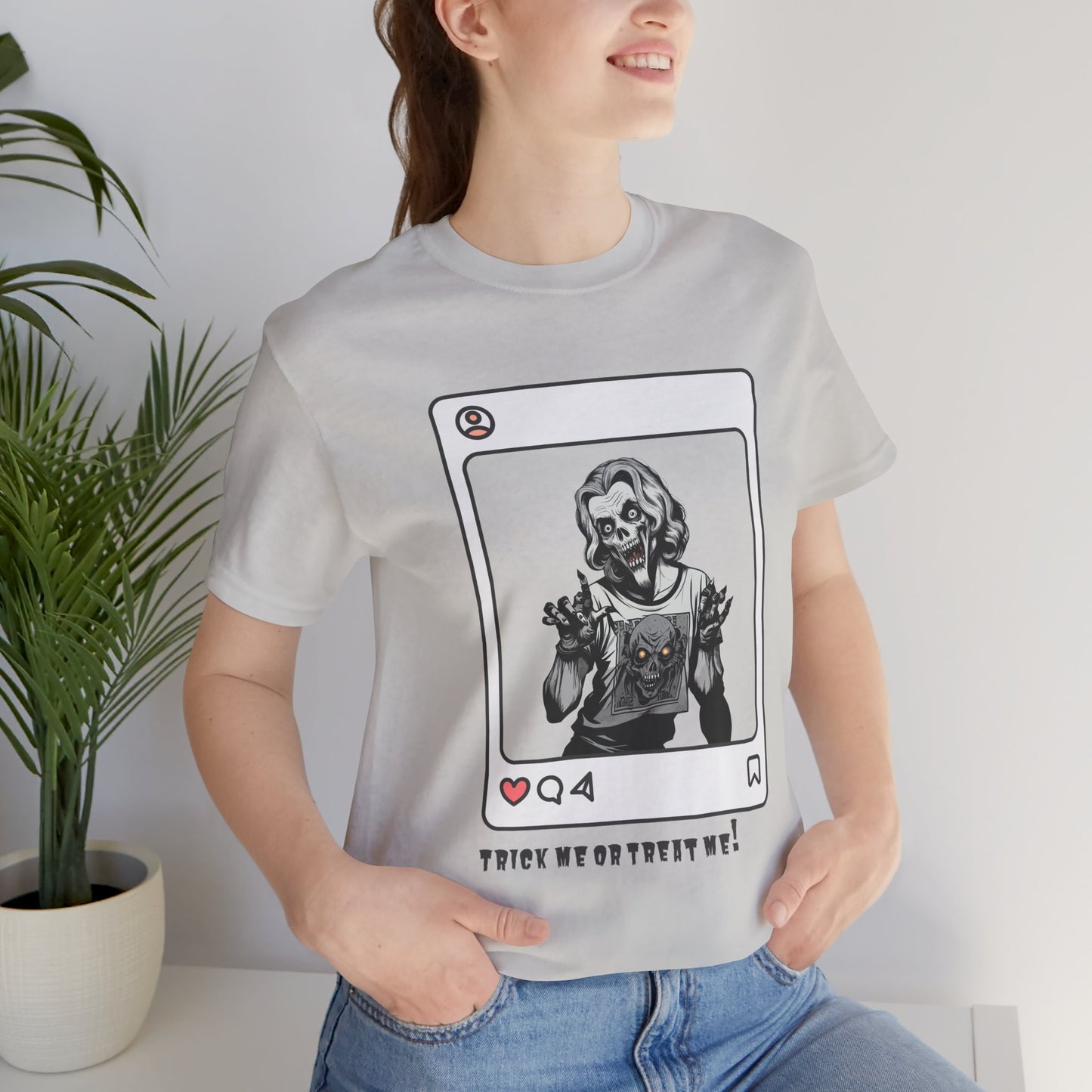 Retro Chilling Zombie Hand T-Shirt | Horror Tee | Halloween Vibes Tee