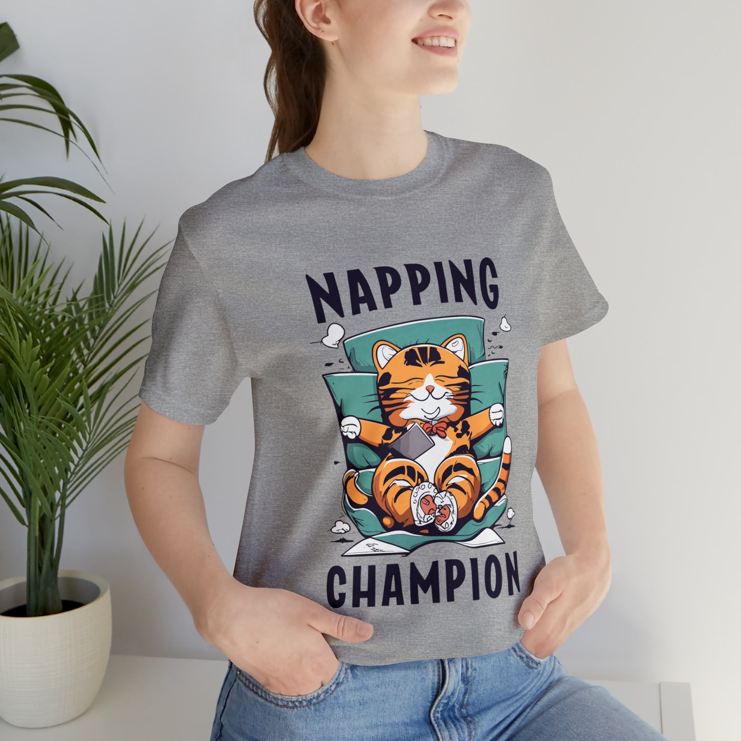 Nap Like a Boss: Get Your Napping Champion Tee Now! | Be Like No One(BLN1) T-Shirts