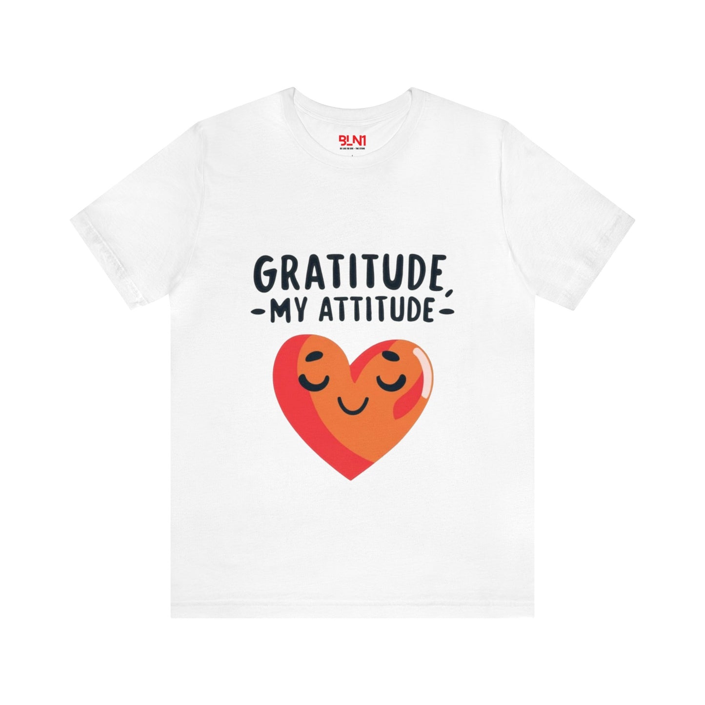 Gratitude Attitude: Thankful Hearts Unisex Tee | Serene Thanksgiving T-Shirts by Be Like No One (BLN1) - The Store