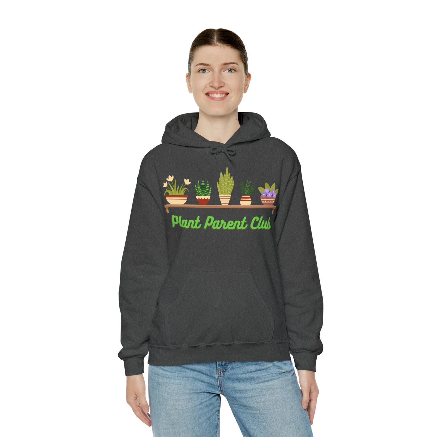 Nurture Nature's Beauty: Plant Parent Club Hoodie | Botanical Bliss Hoodies