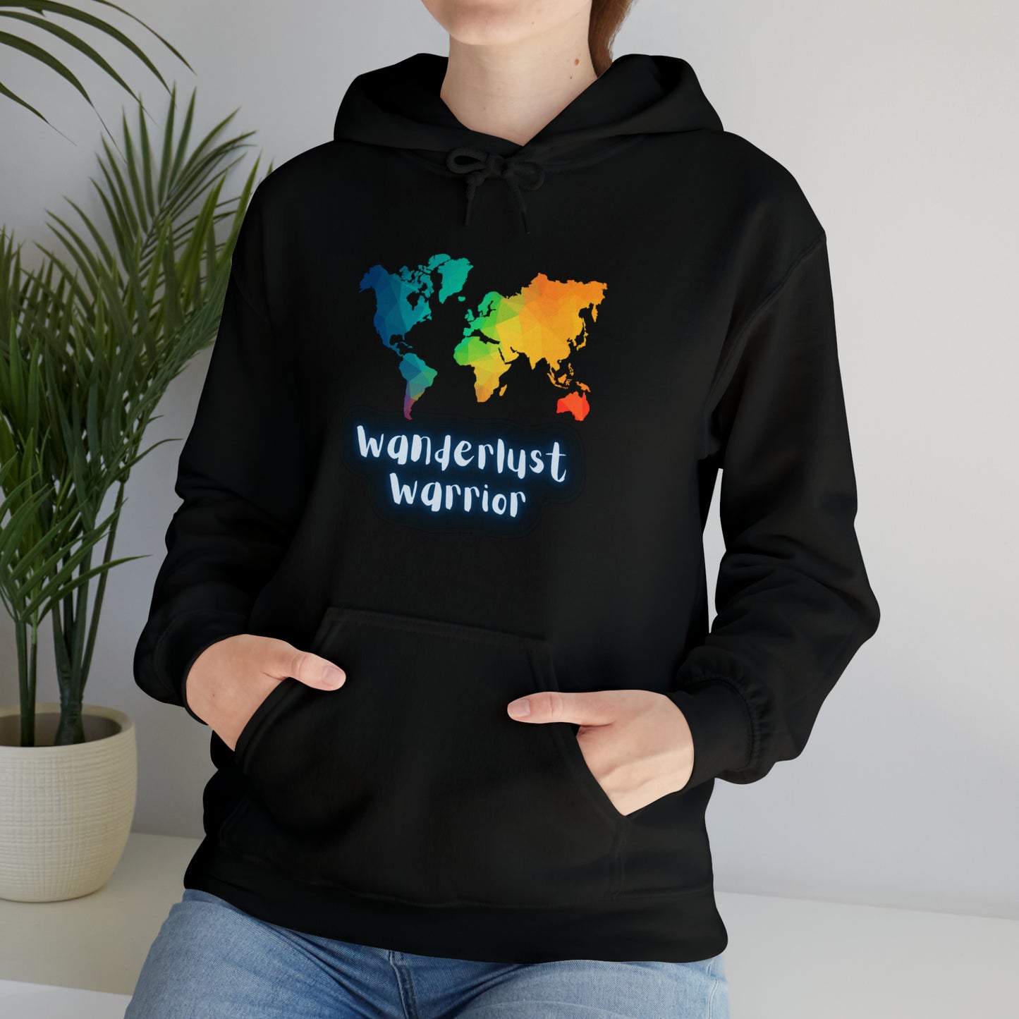 Explore, Wander, Conquer: Wanderlust Warrior Hoodie | Roaming Free Hoodies