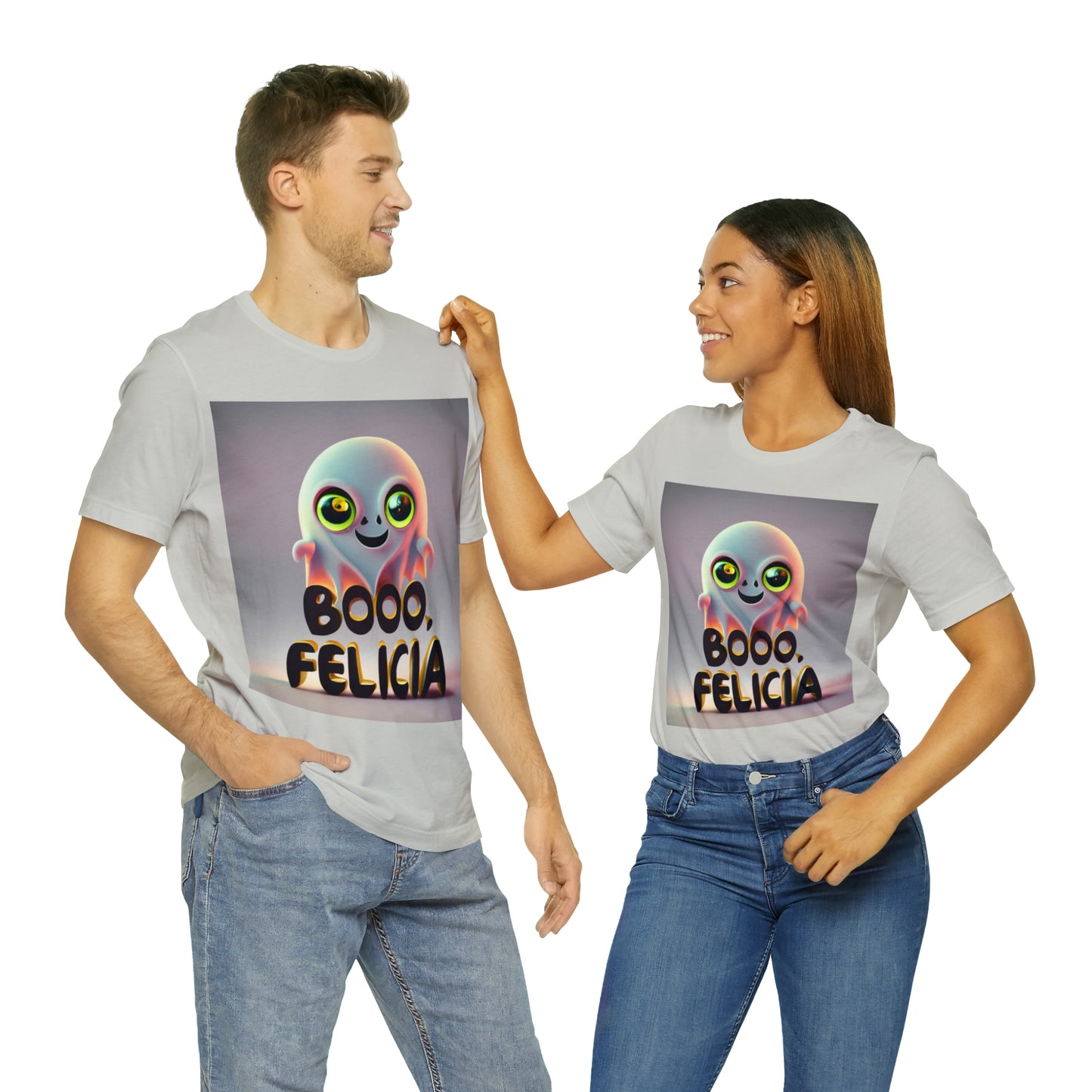 Boo Felicia Halloween T-shirt, Stylish Spooky Wear | Halloween Vibes Tee