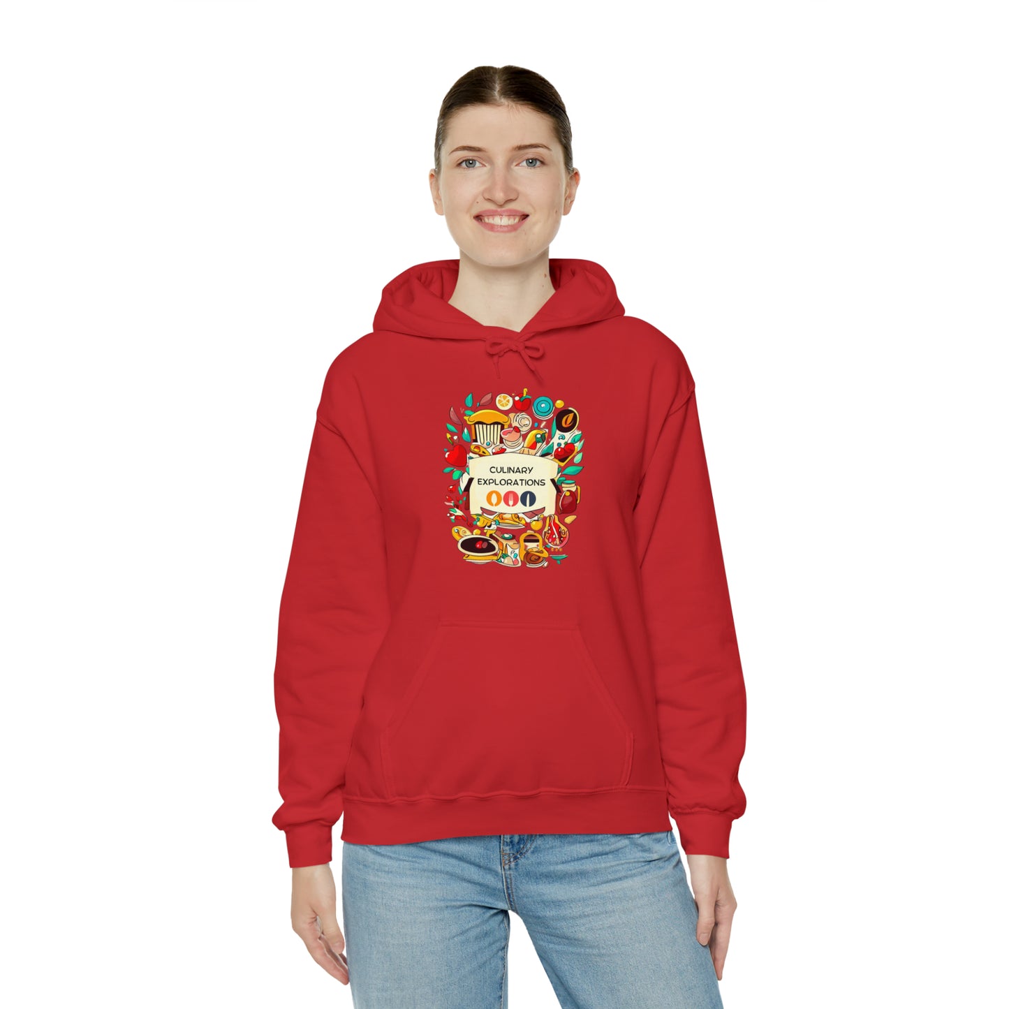 Culinary Explorations: Foodie Adventures Unisex Hoodie | Gourmet Journeys Hoodies