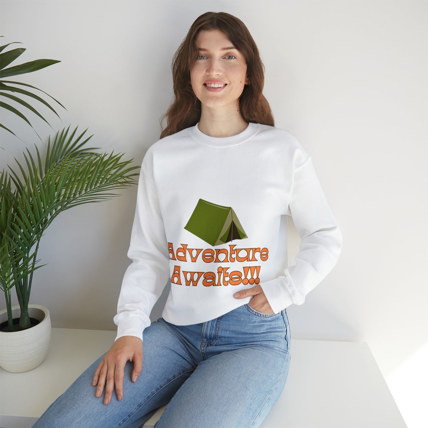 Embrace Nature's Allure Sweatshirt | Mountain Wanderer Sweatshirt