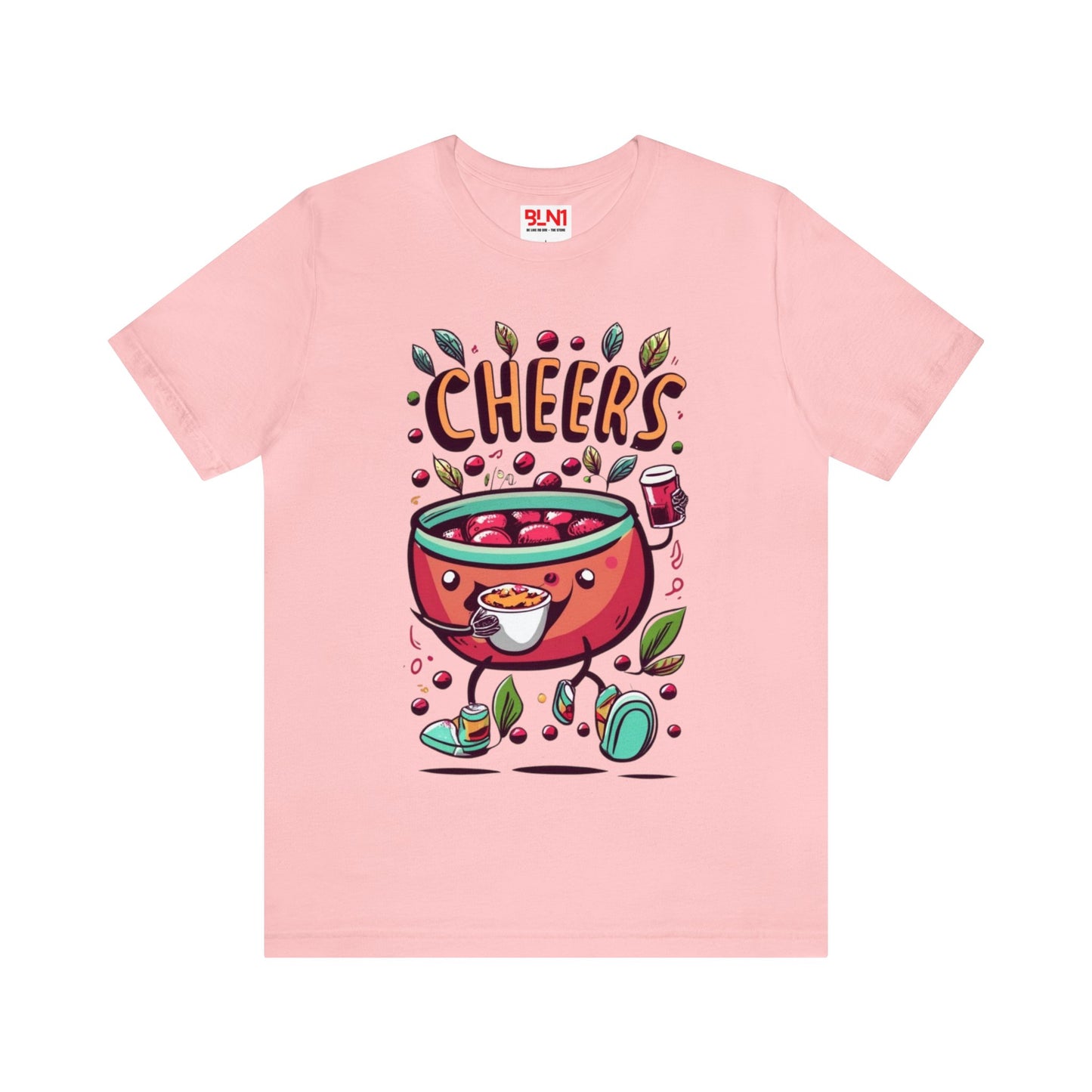 Cranberry Cheers: Thanksgiving Delight Unisex Tee | Festive Holiday T-Shirts by Be Like No One (BLN1) - The Store