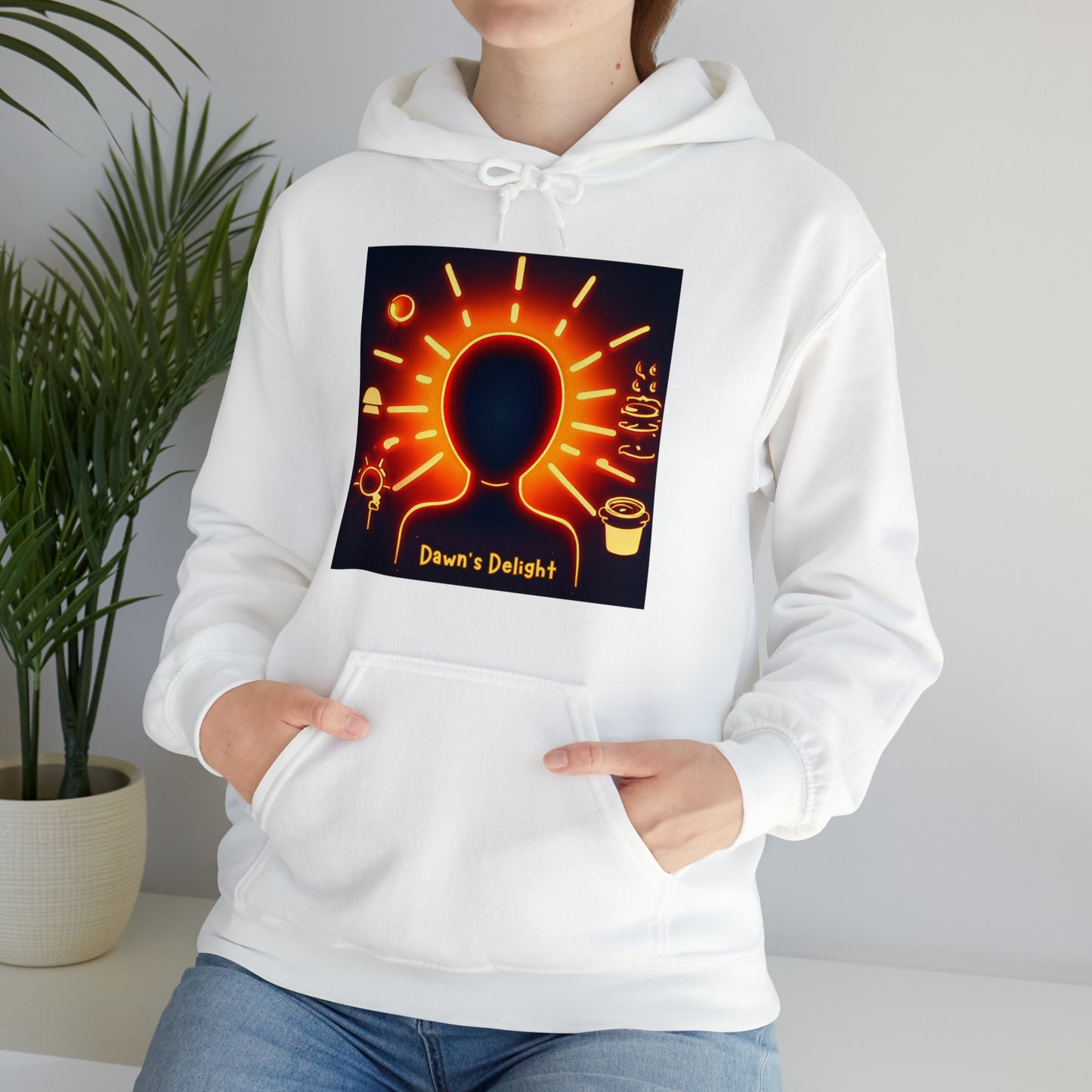 Dawn's Delight: Morning Person Unisex Hoodie | Sunrise Vibes Hoodies