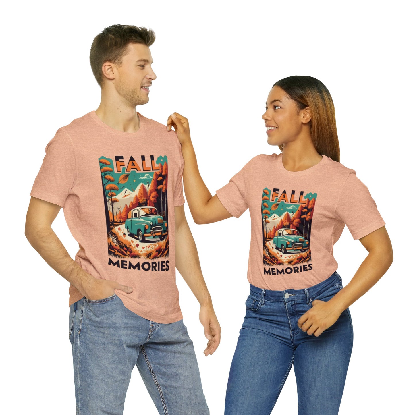 Fall Memories: Autumn Nostalgia Unisex Tee | Thanksgiving Treasures T-Shirts by Be Like No One (BLN1) - The Store