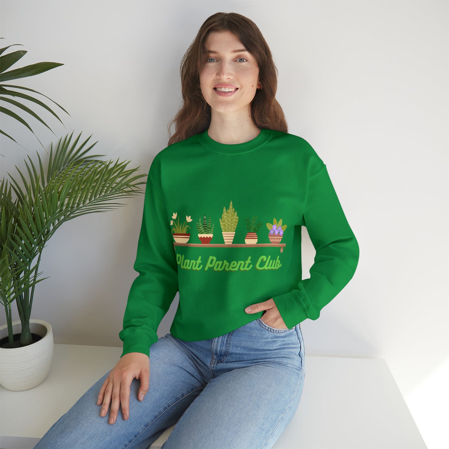 Nurture Nature's Beauty Sweatshirt | Plant Parent Club Sweatshirt