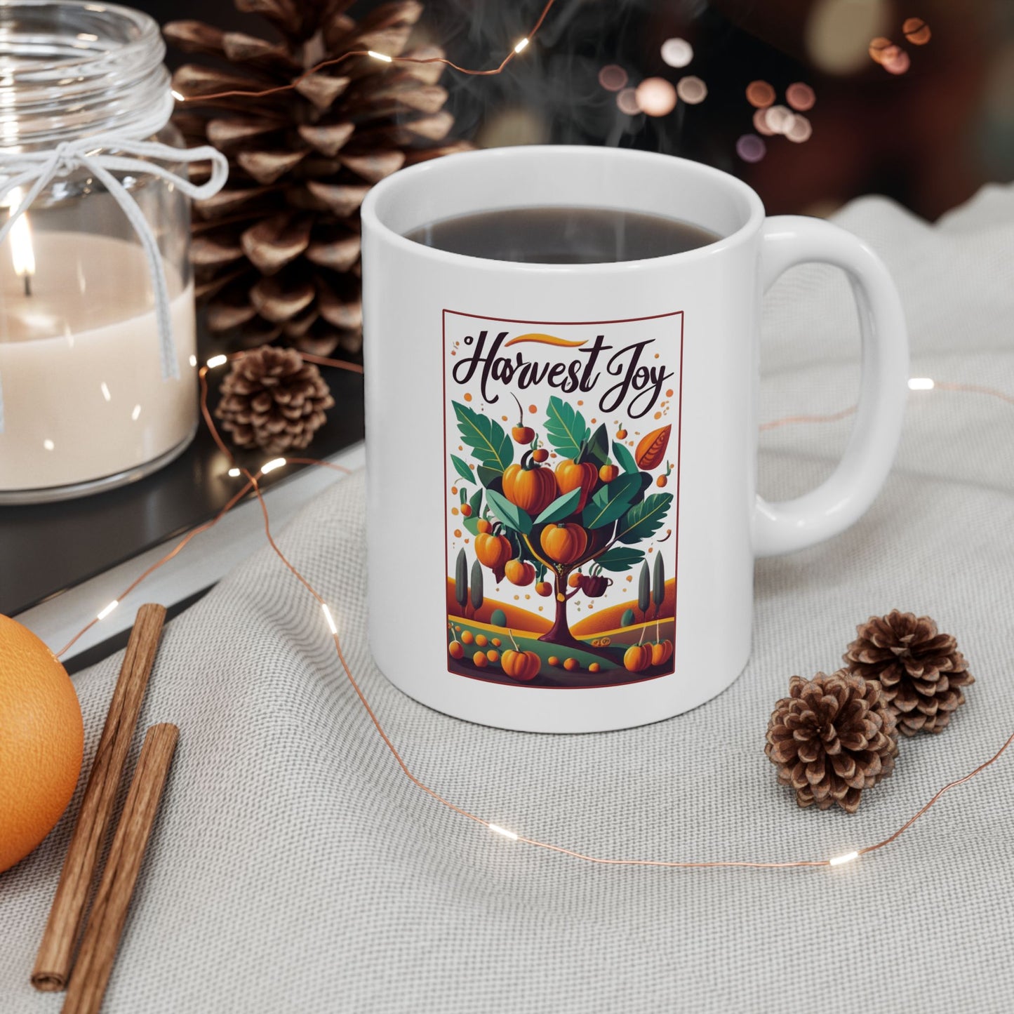 Harvest Joy Moments: Fall Celebrations Mug | Autumn Memories Mugs by Be Like No One (BLN1) - The Store