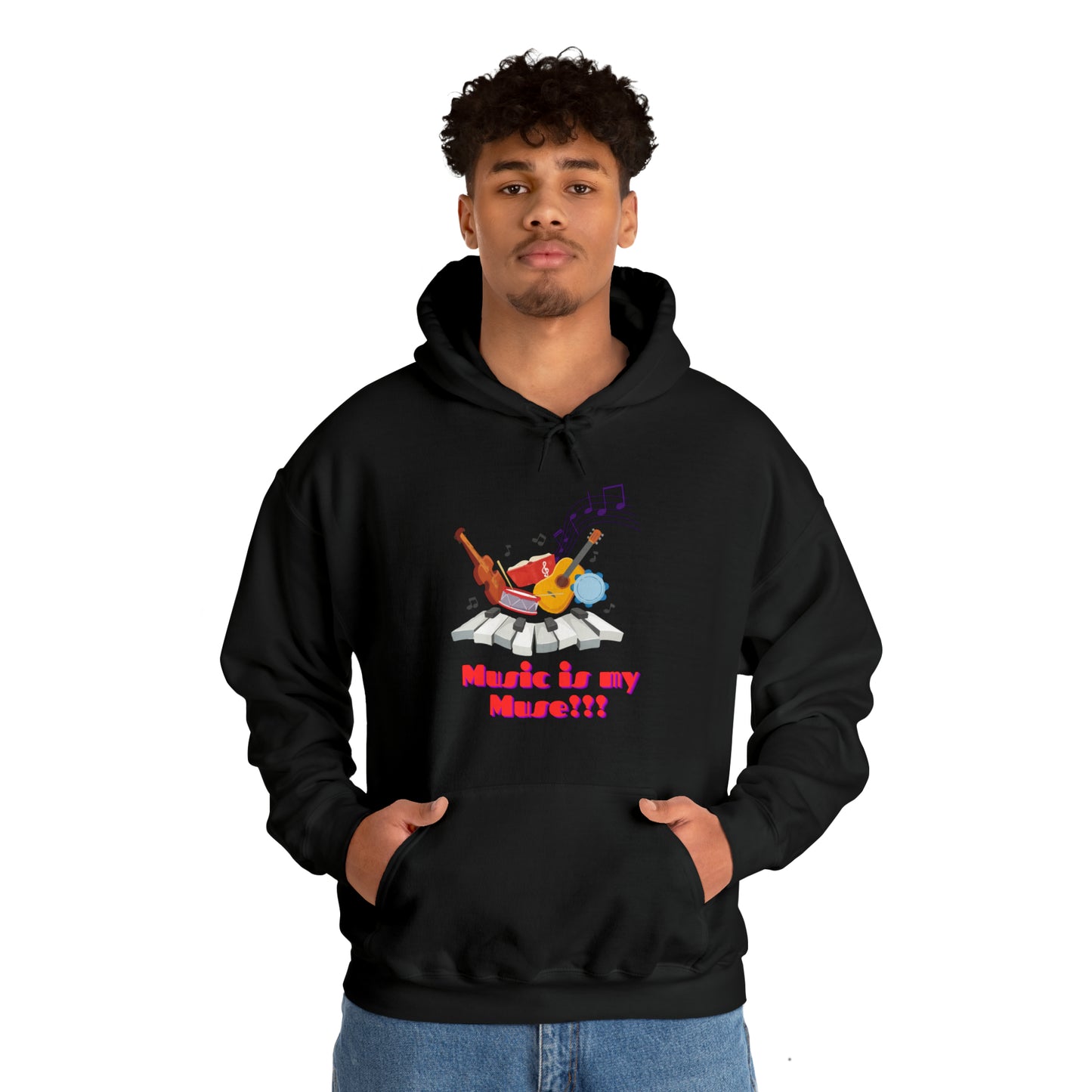 Harmonize with Melodic Magic: Music is my Muse Hoodie | Melodic Magic Hoodies