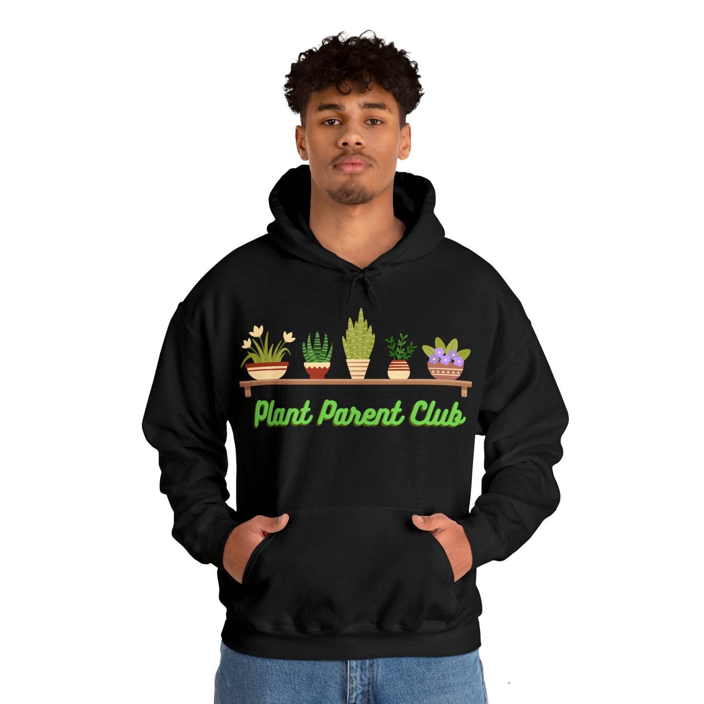 Nurture Nature's Beauty: Plant Parent Club Hoodie | Botanical Bliss Hoodies