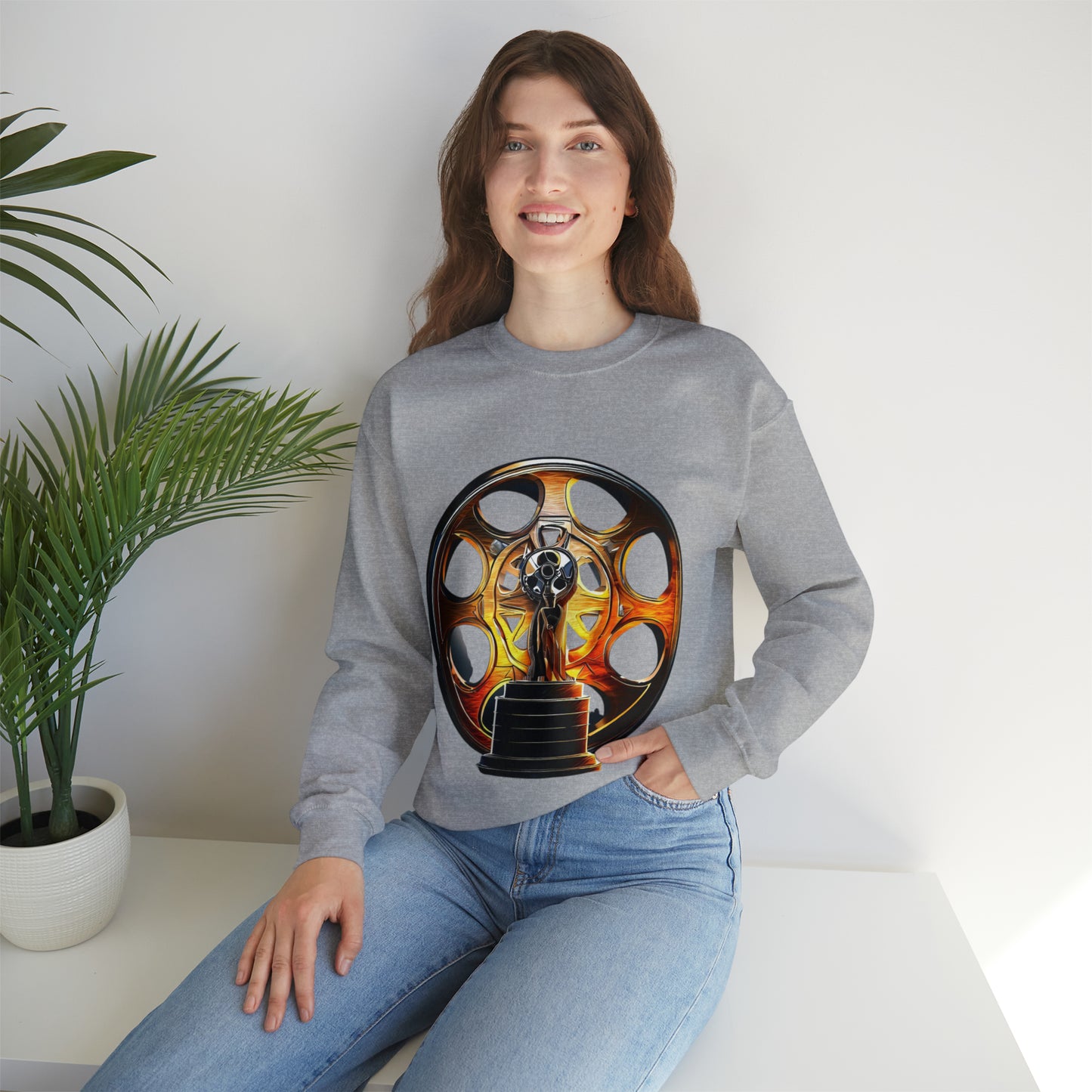 Cinematic Obsession Sweatshirt | Movie Buff Unisex Sweatshirt