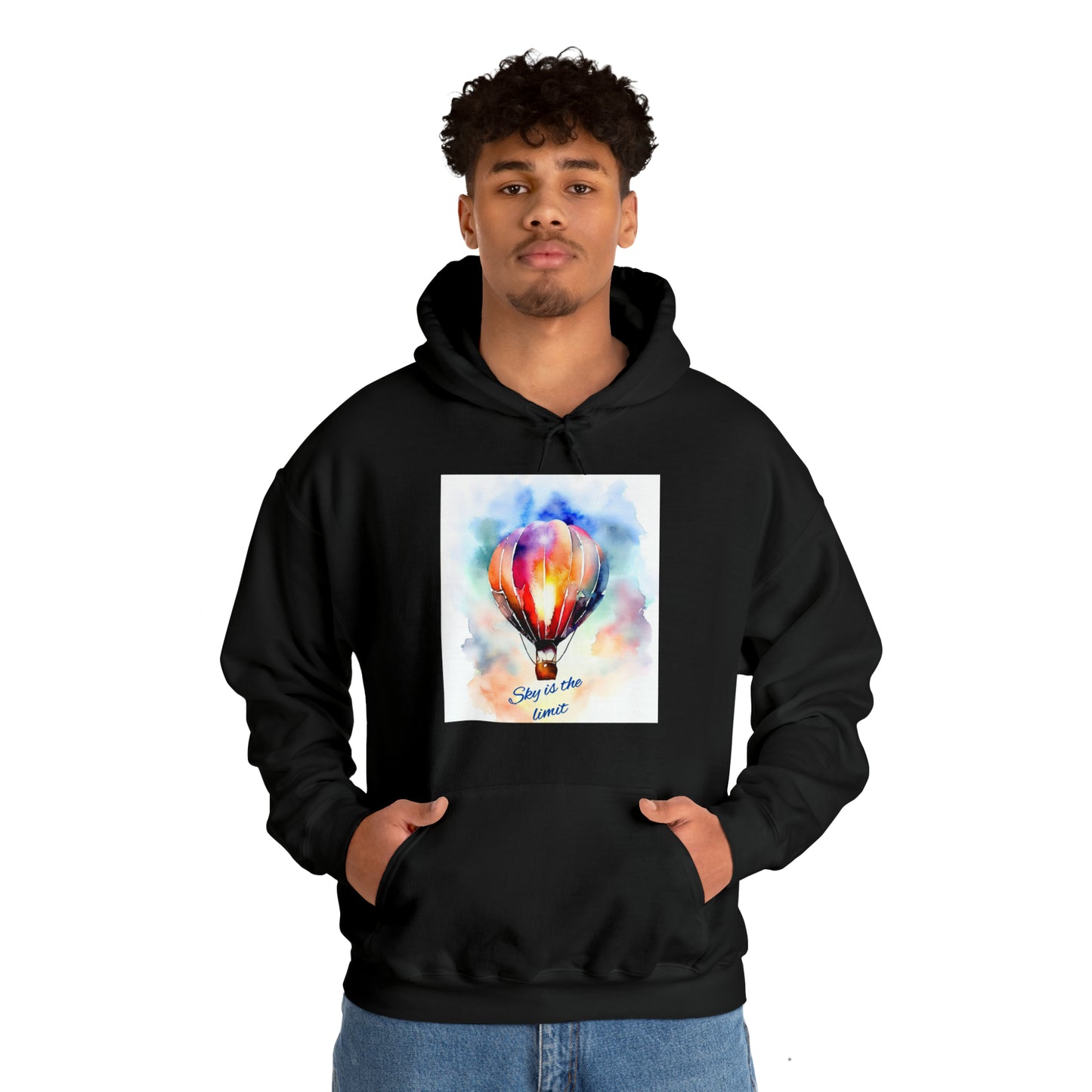 Boundless Horizons: Sky's the Limit Unisex Hoodie | Elevate Your Dreams Hoodies