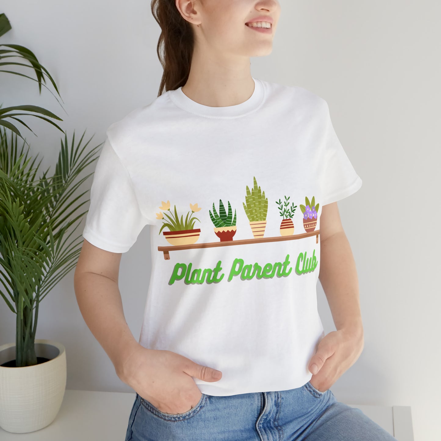 Green Thumb Collective: Plant Parent Club Unisex Tee | Botanical Bliss T-Shirts