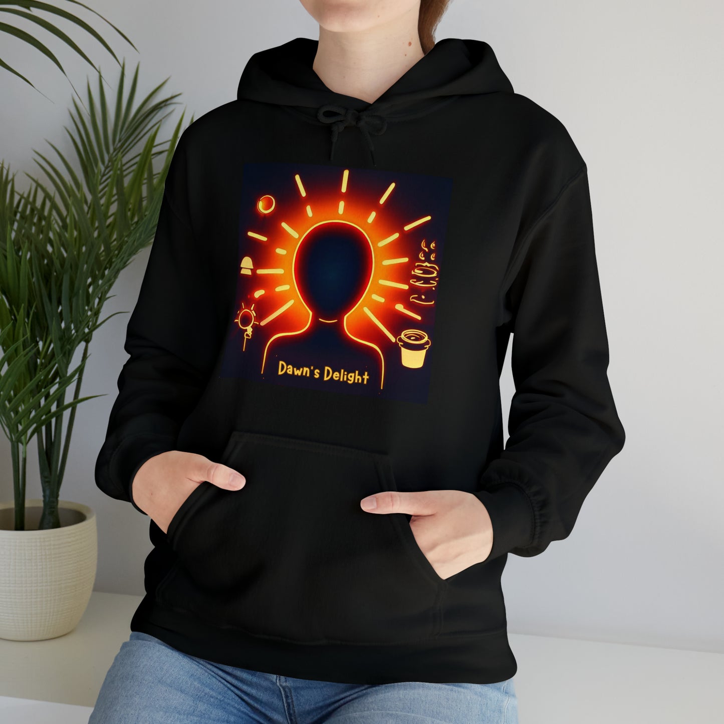 Dawn's Delight: Morning Person Unisex Hoodie | Sunrise Vibes Hoodies