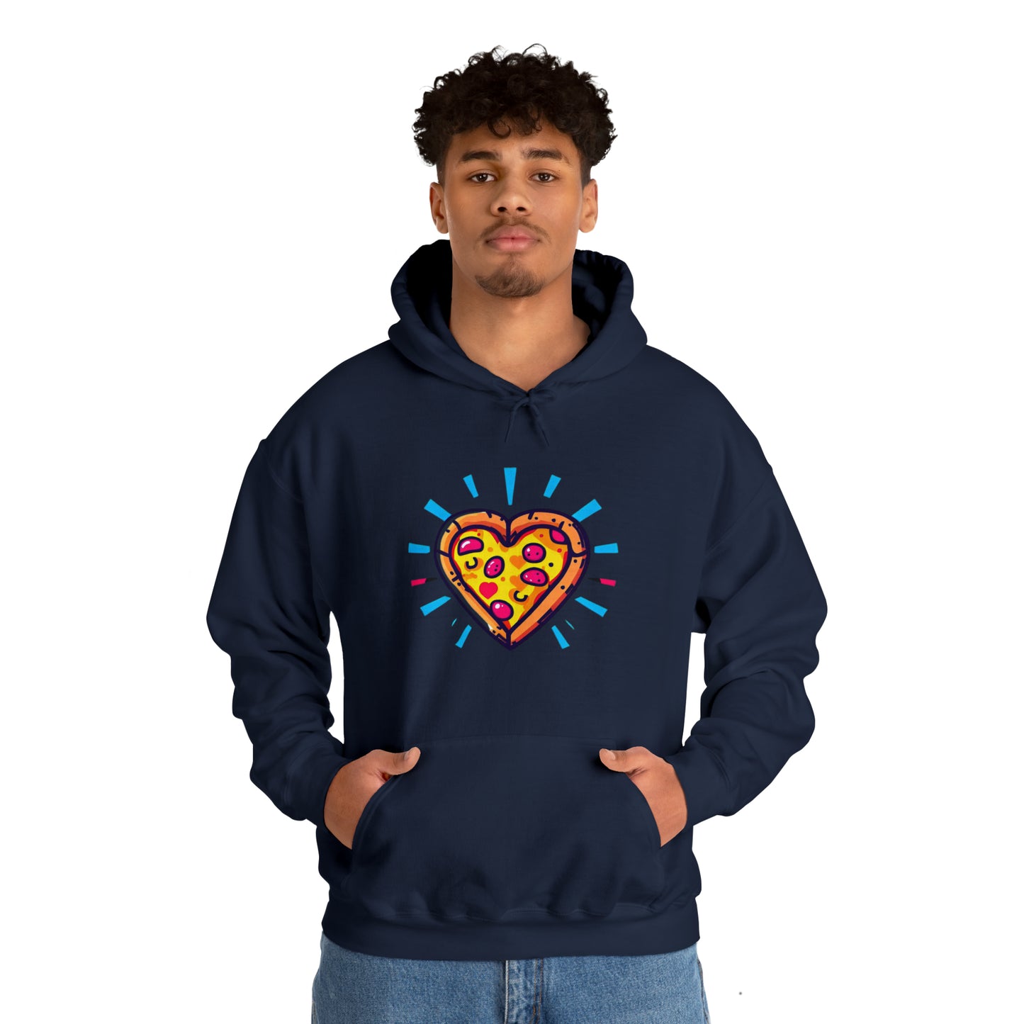 Slice of Love: Pizza My Heart Unisex Hoodie | Pizza Passion Hoodies