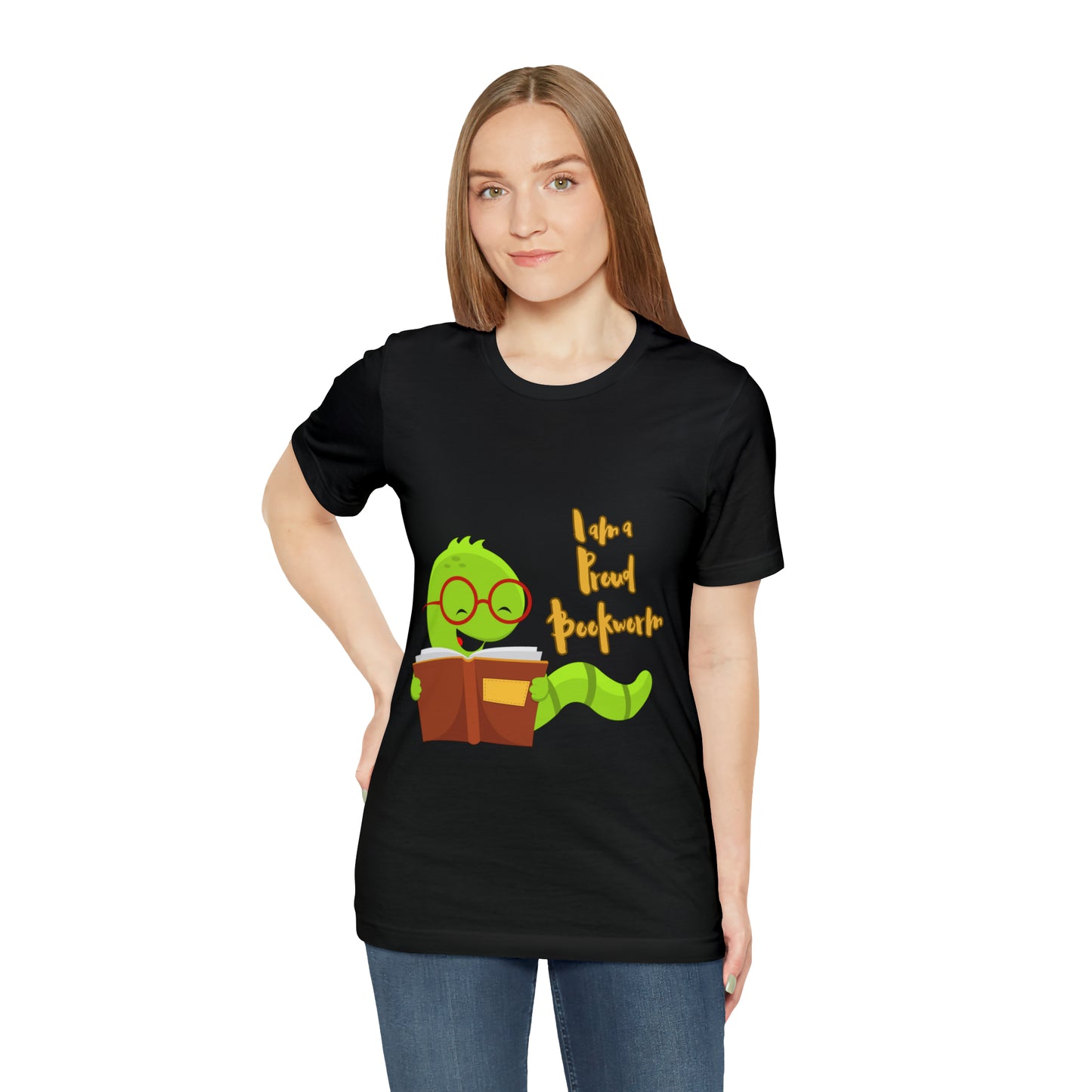 Bibliophile Bliss: Bookworm & Proud Unisex Tee | Literary Passion Unleashed | Unisex Personalized T-Shirts