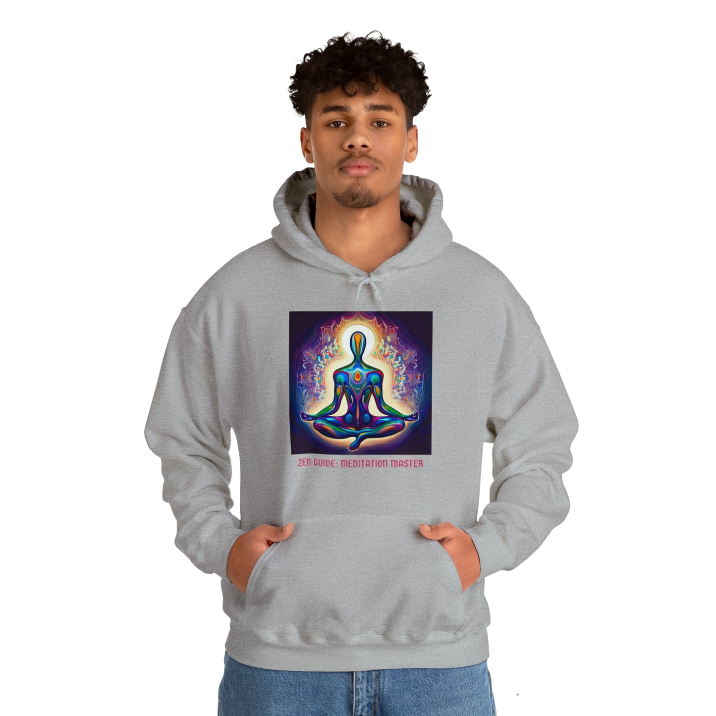 Zen Guide: Meditation Master Unisex Hoodie | Serenity Seeker Hoodies