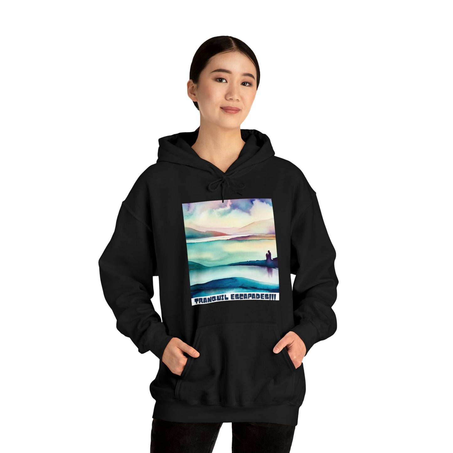 Tranquil Escapes: Serenity Seeker Unisex Hoodie | Embrace Peace Hoodies