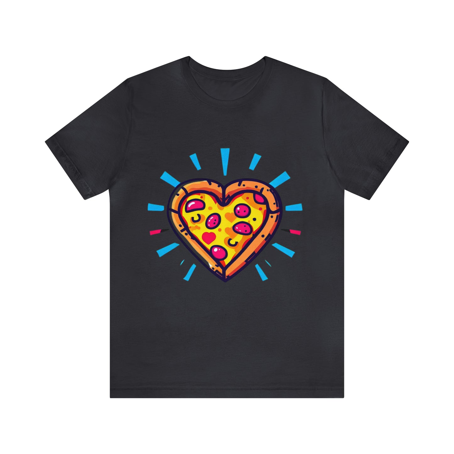 Slice of Love: Pizza My Heart Unisex Tee | Pizza Passion T-Shirts