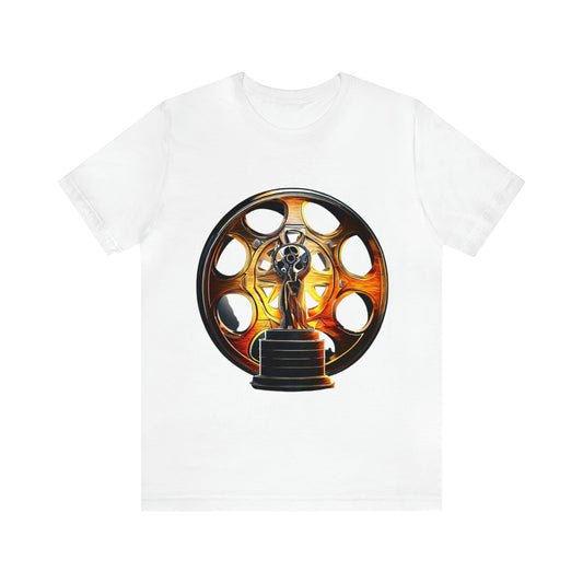 Cinematic Obsession: Movie Buff Unisex Tee | Film Fanatic T-Shirts